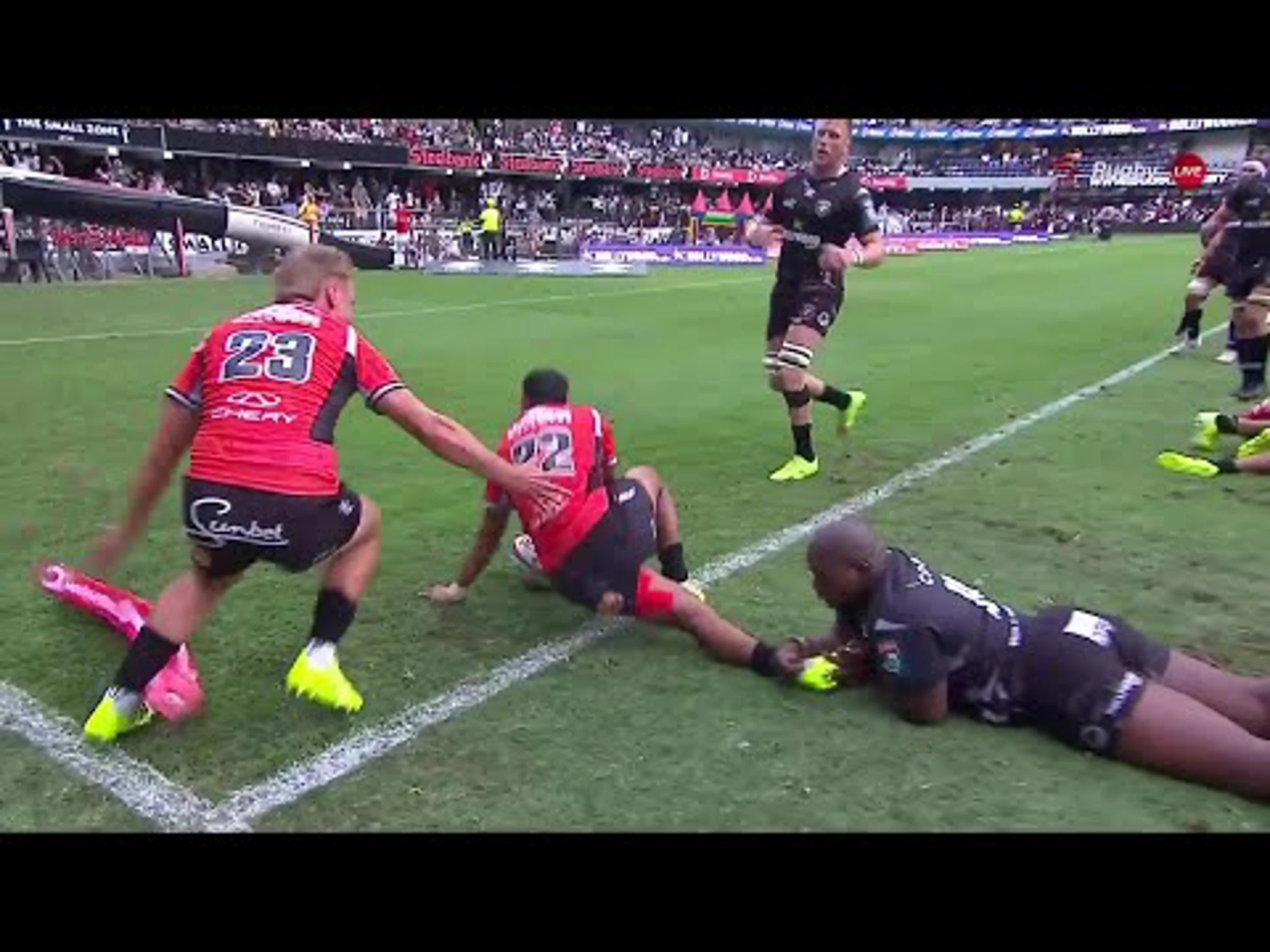 Haashim Pead | 82ⁿᵈ Minute Try v Sharks