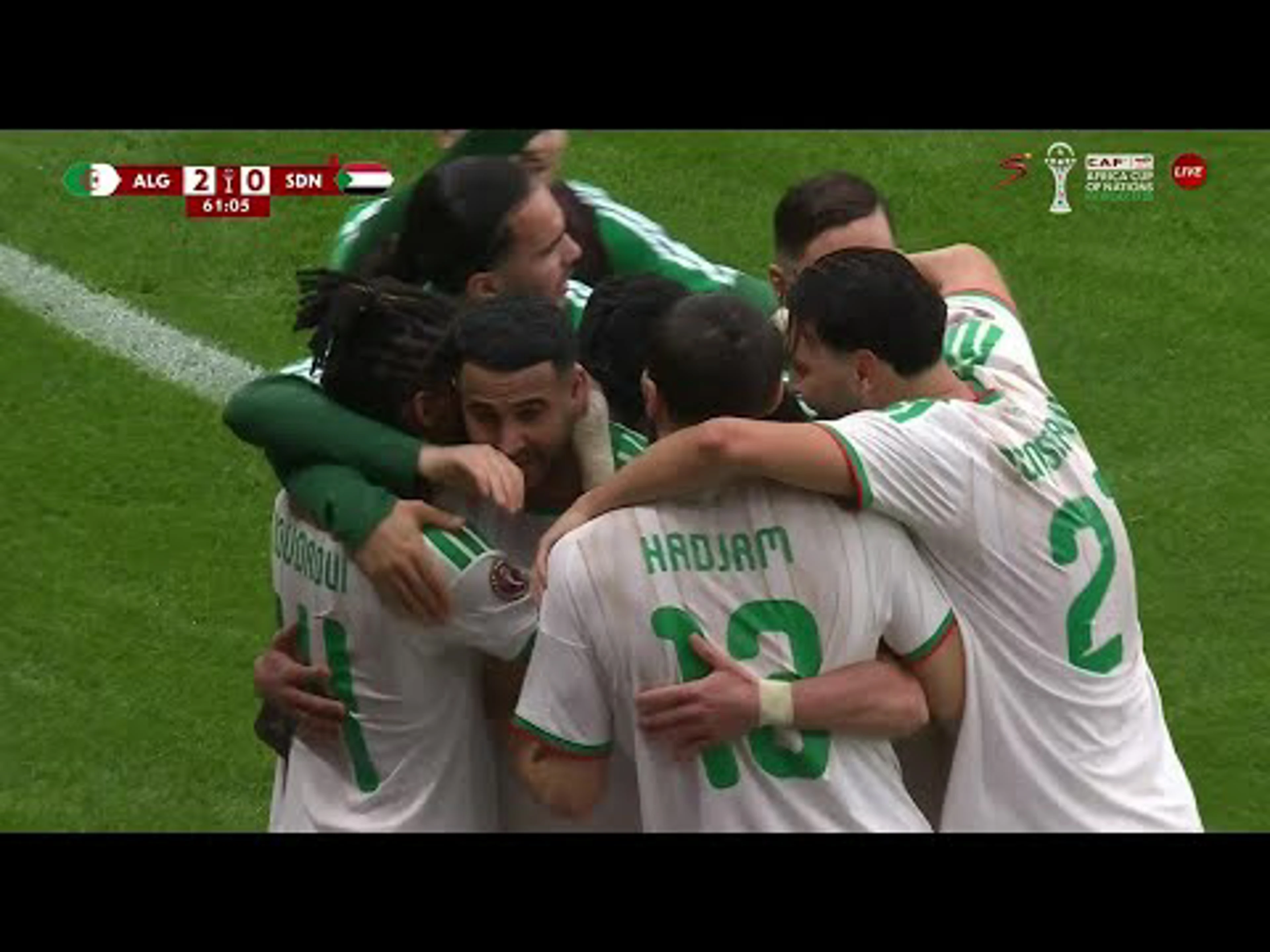Riyad Mahrez | 61ˢᵗ Minute Goal v Sudan