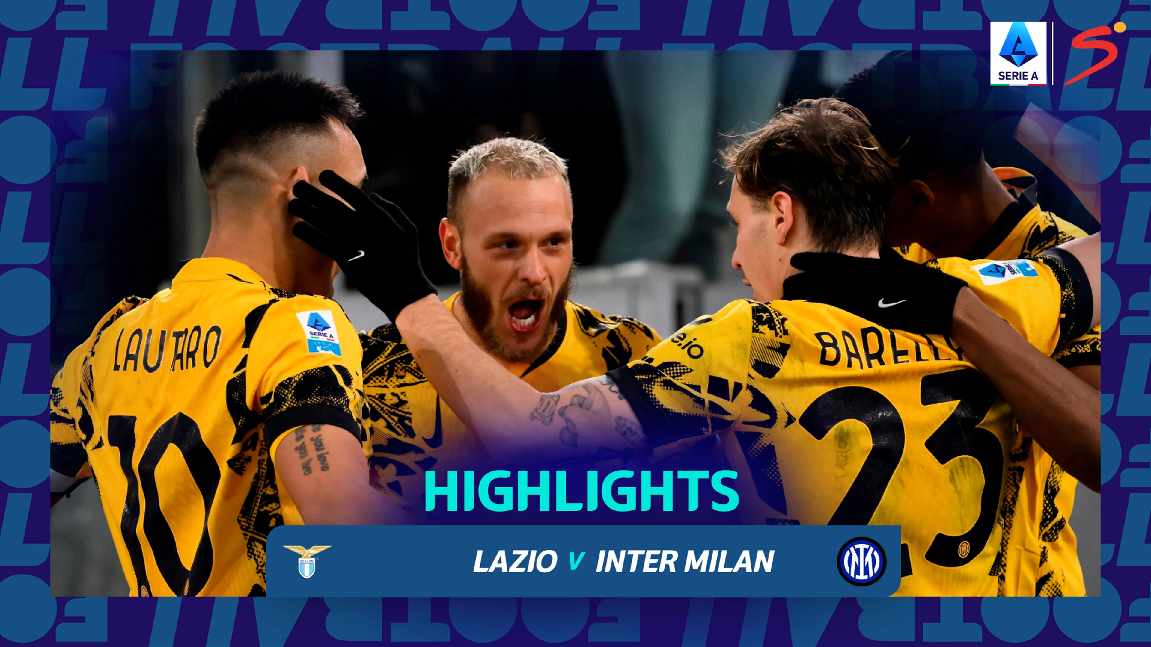 SS Lazio v FC Internazionale | Match Highlights | Italian Serie A Matchday 16
