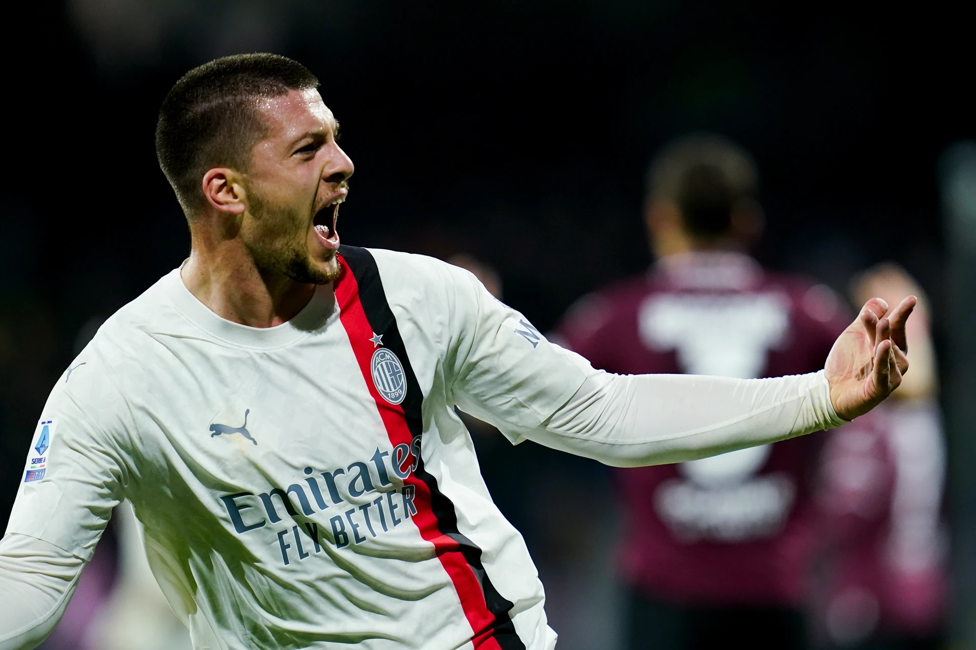 Late Jovic goal rescues Milan from defeat at bottom club Salernitana