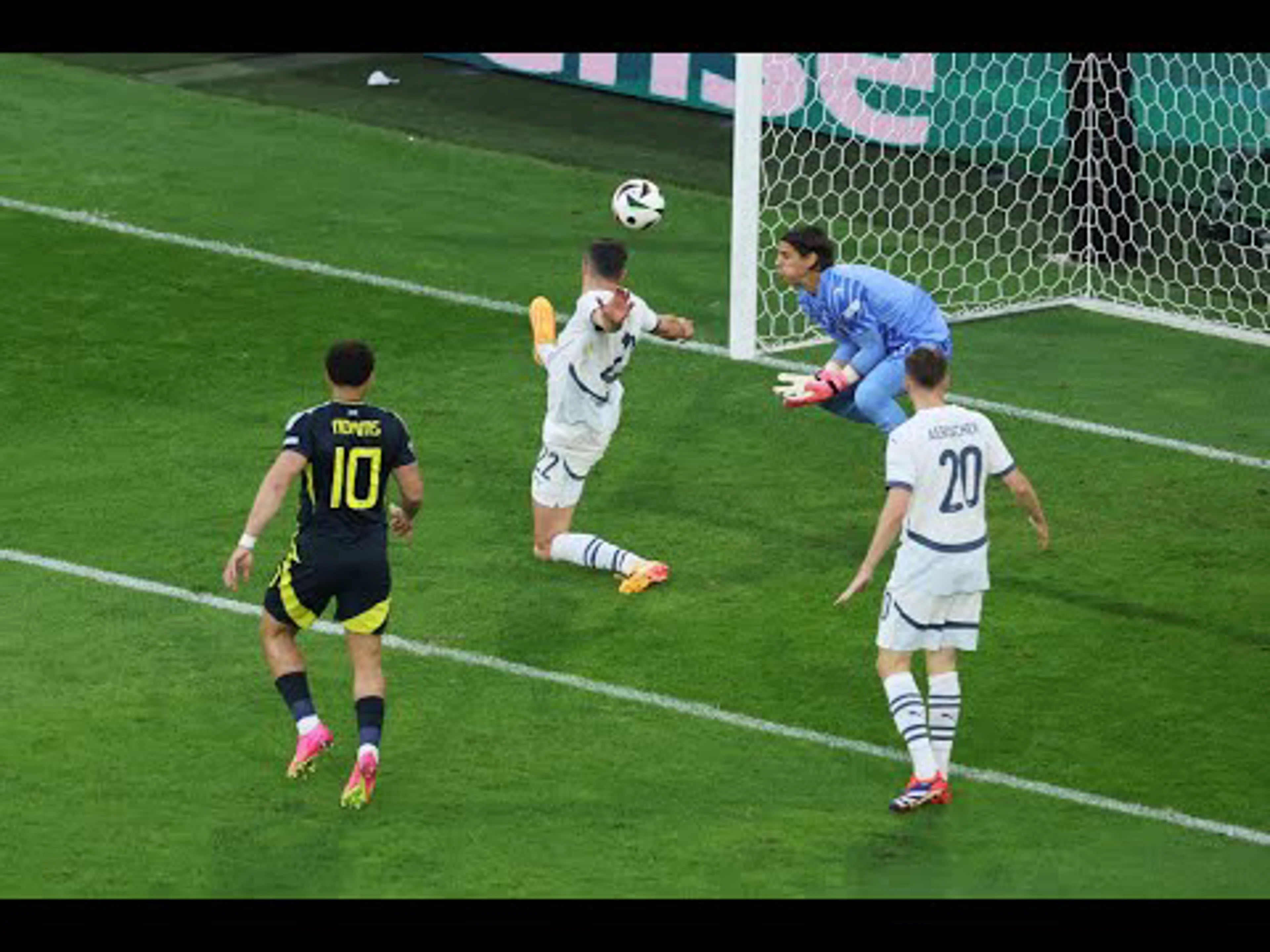 Scott McTominay | 13th minute Goal vs Switzerland