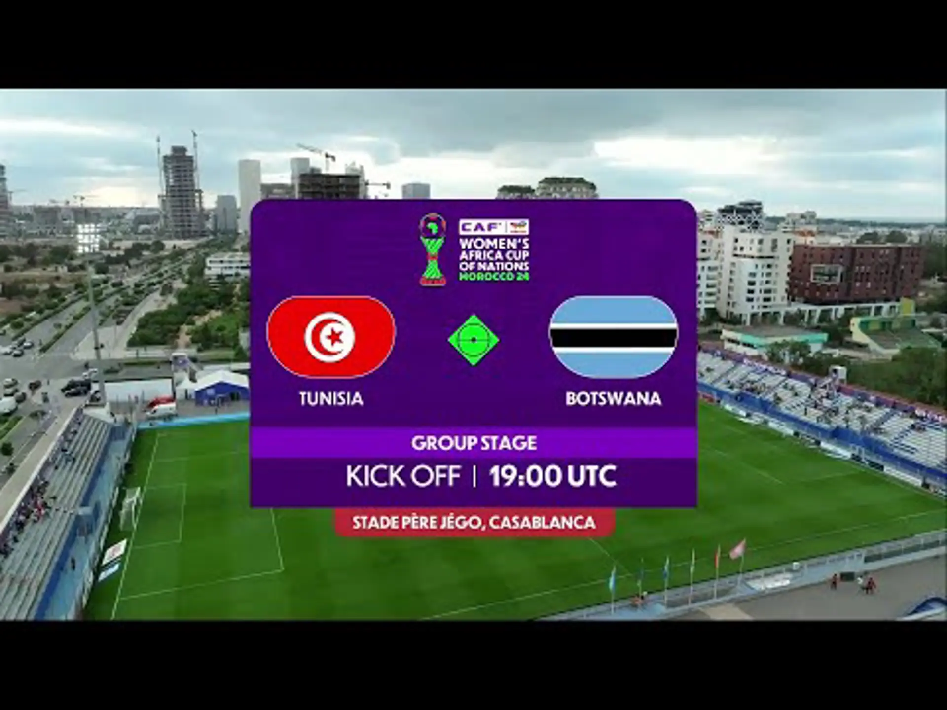 Tunisia v Botswana | Match Highlights | Women's Africa Cup of Nations