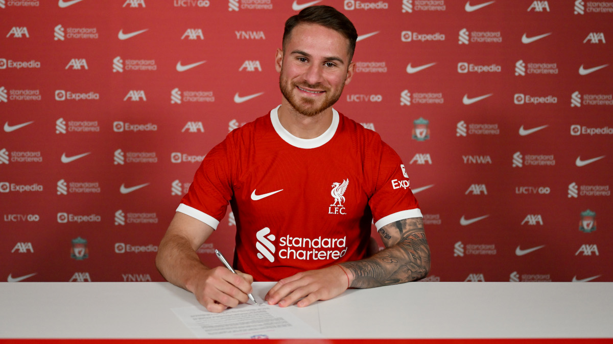 Liverpool sign midfielder Mac Allister from Brighton