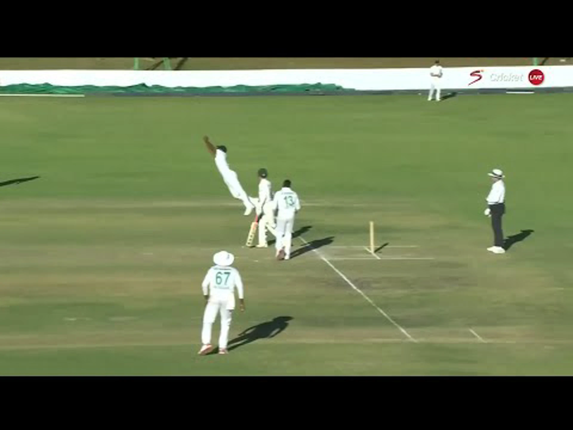 Zimbabwe v South Africa | 2nd Test | 2nd innings | Prenelan Subrayen 4