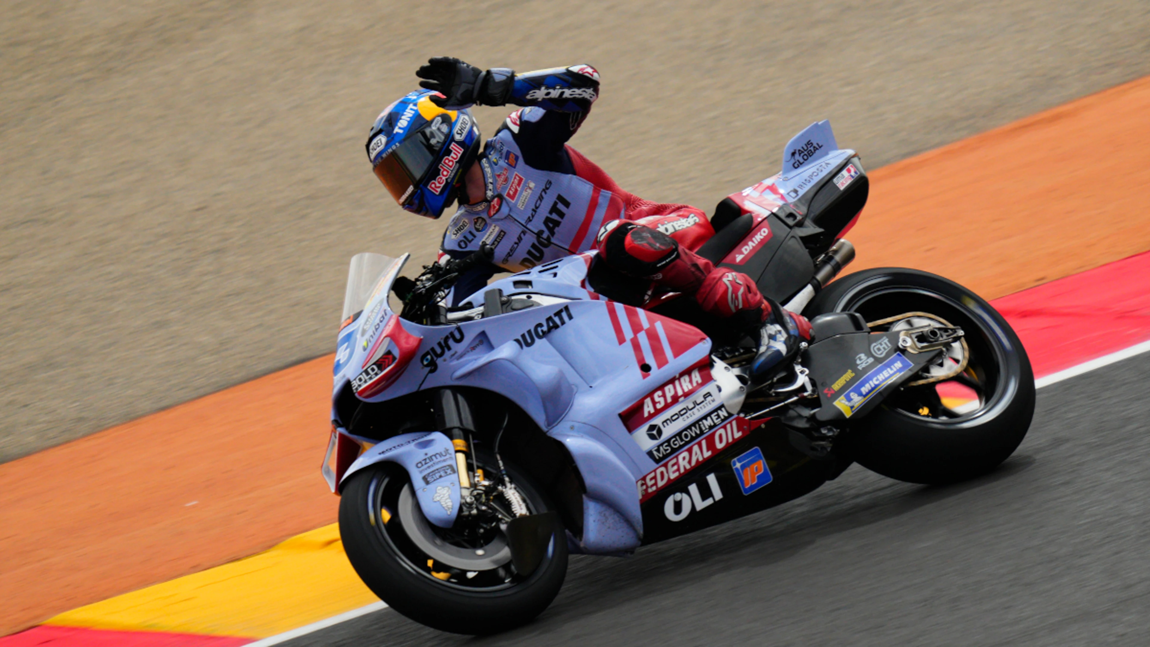 Marquez sets record time in Aragon MotoGP practice