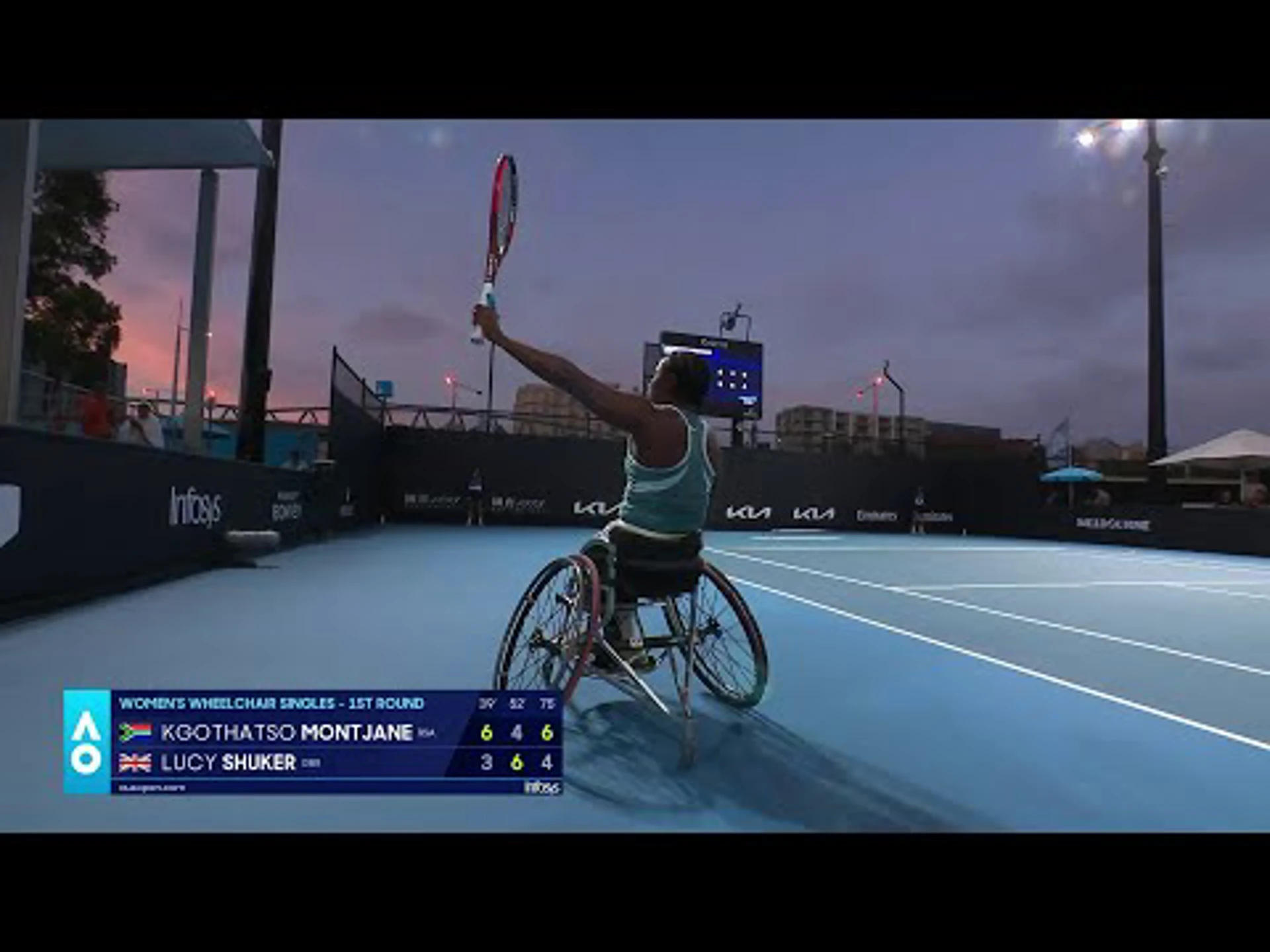 Montjane (SA) v Shuker | Match Highlights | Australian Open