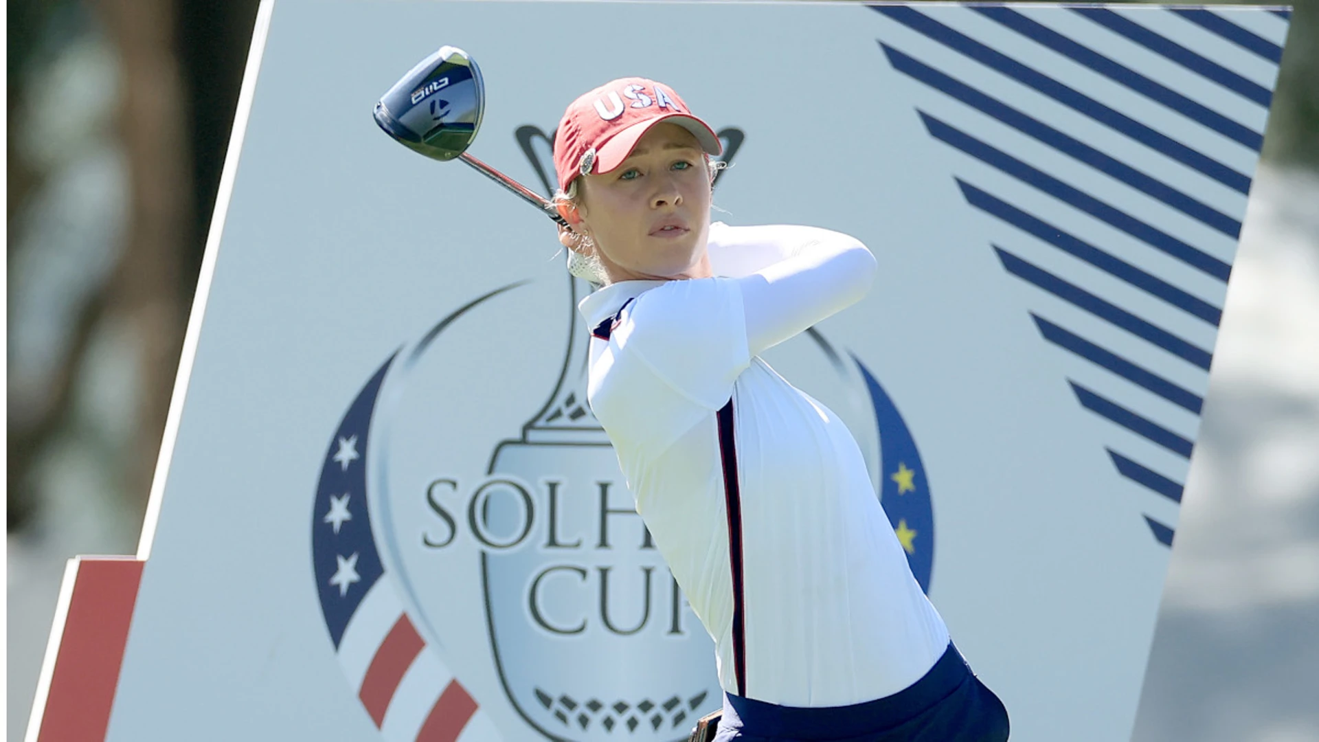 No 1 Korda opens Solheim Cup for USA versus Hull and Henseleit