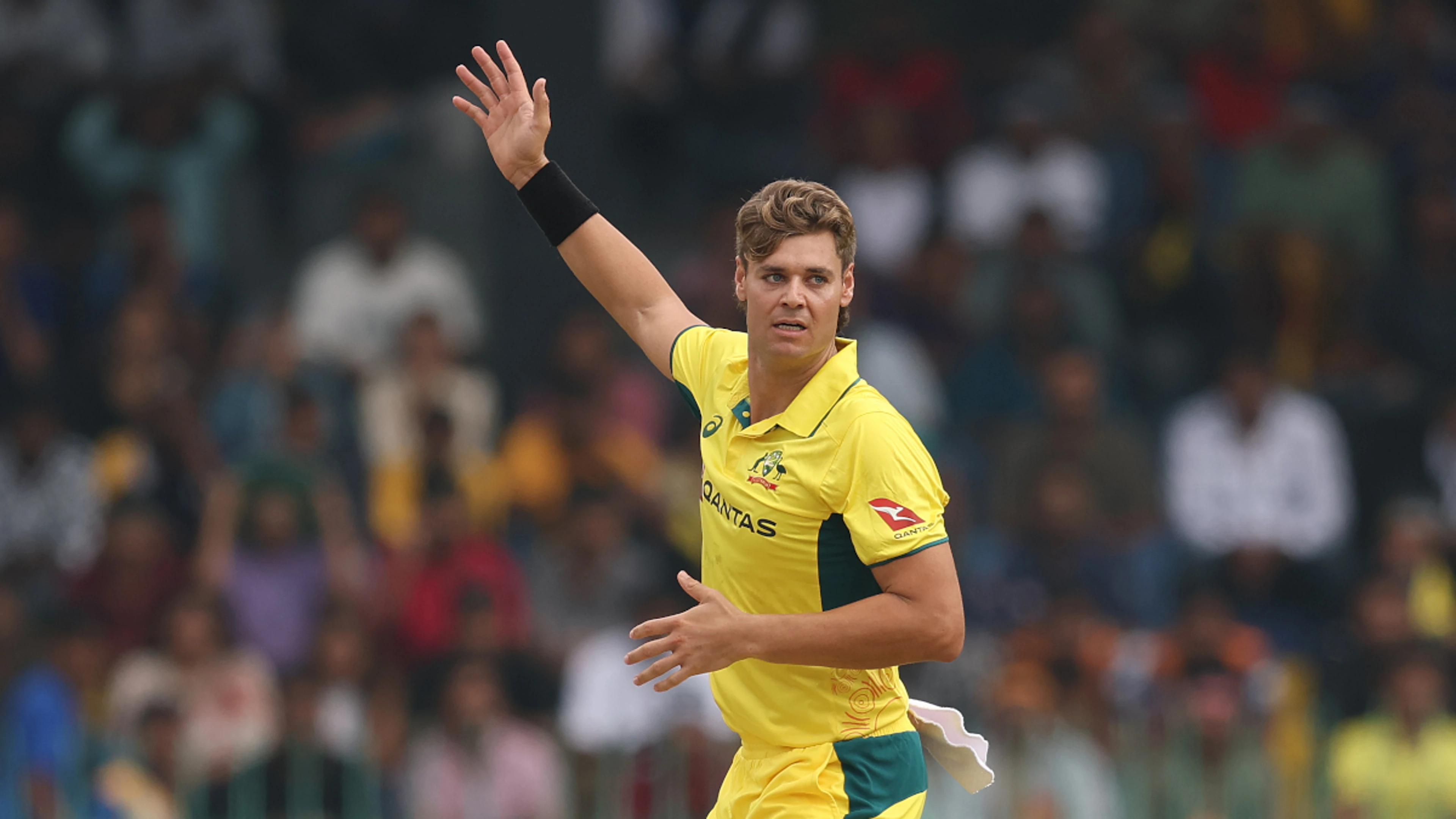 Australia's Johnson sees chance to shine while 'Big Three' quicks away