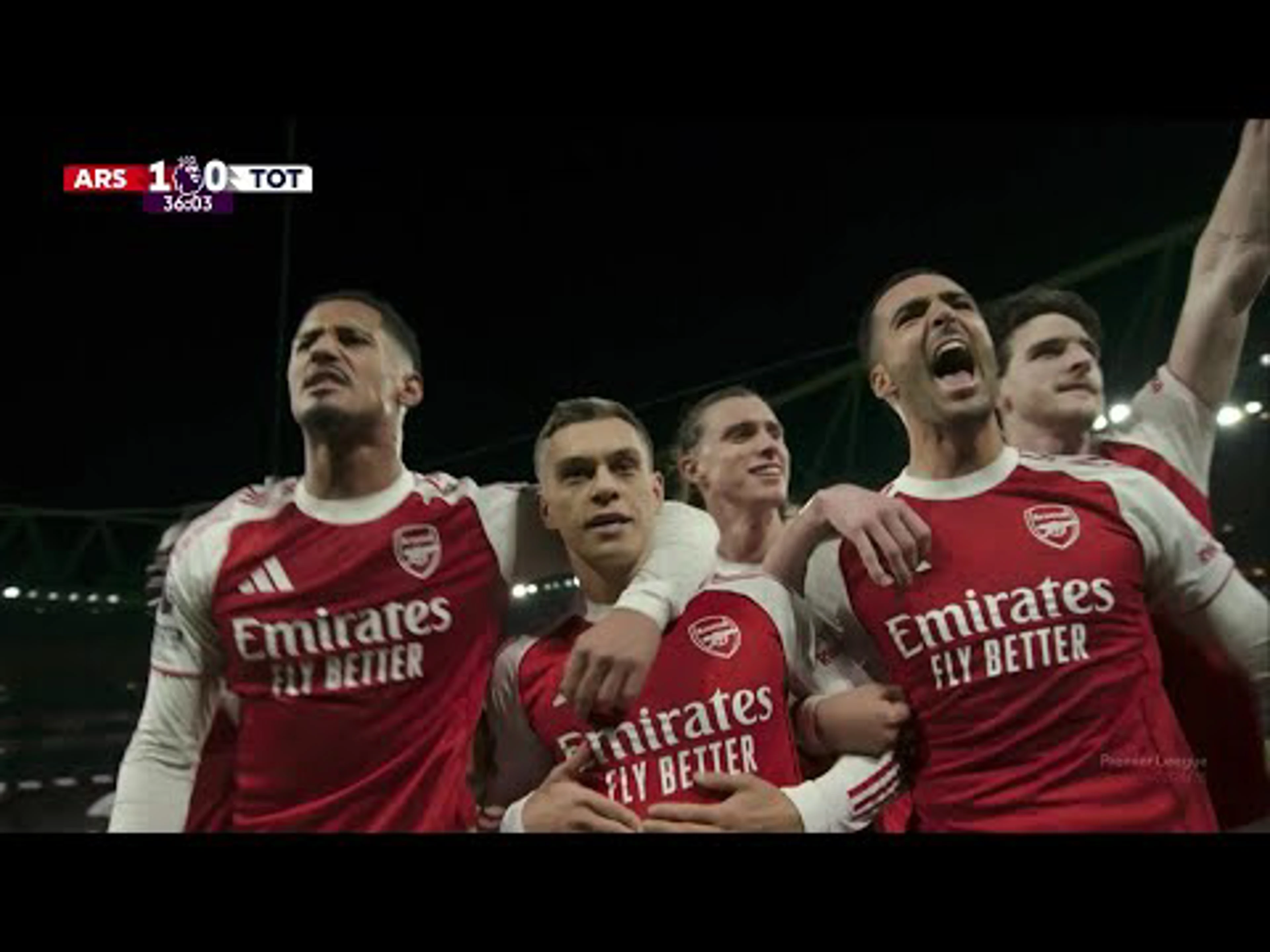 Leandro Trossard | 36ᵗʰ Minute Goal v Tottenham Hotspur