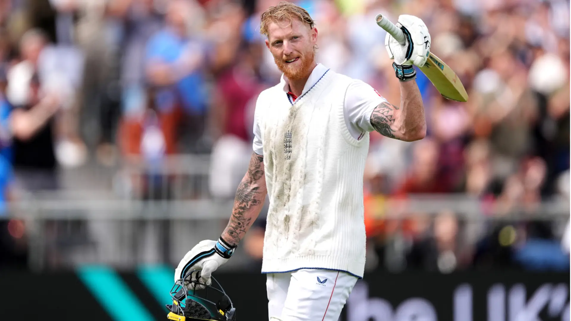 DAY 4: Stokes ends two-year wait for test hundred as England press for India series win