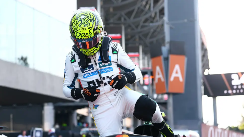 A MIGHTLY LAP: Norris on pole in Mexico City, Piastri to start seventh
