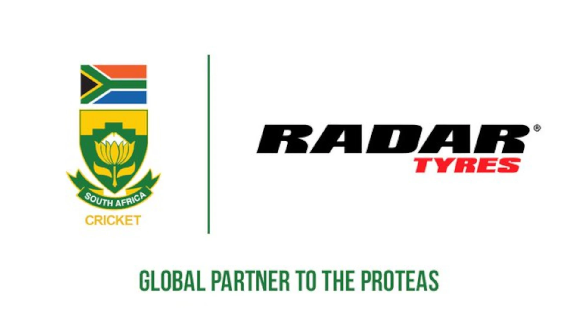 CSA welcomes radar tyres as official team and associate team partner of the Proteas and junior proteas