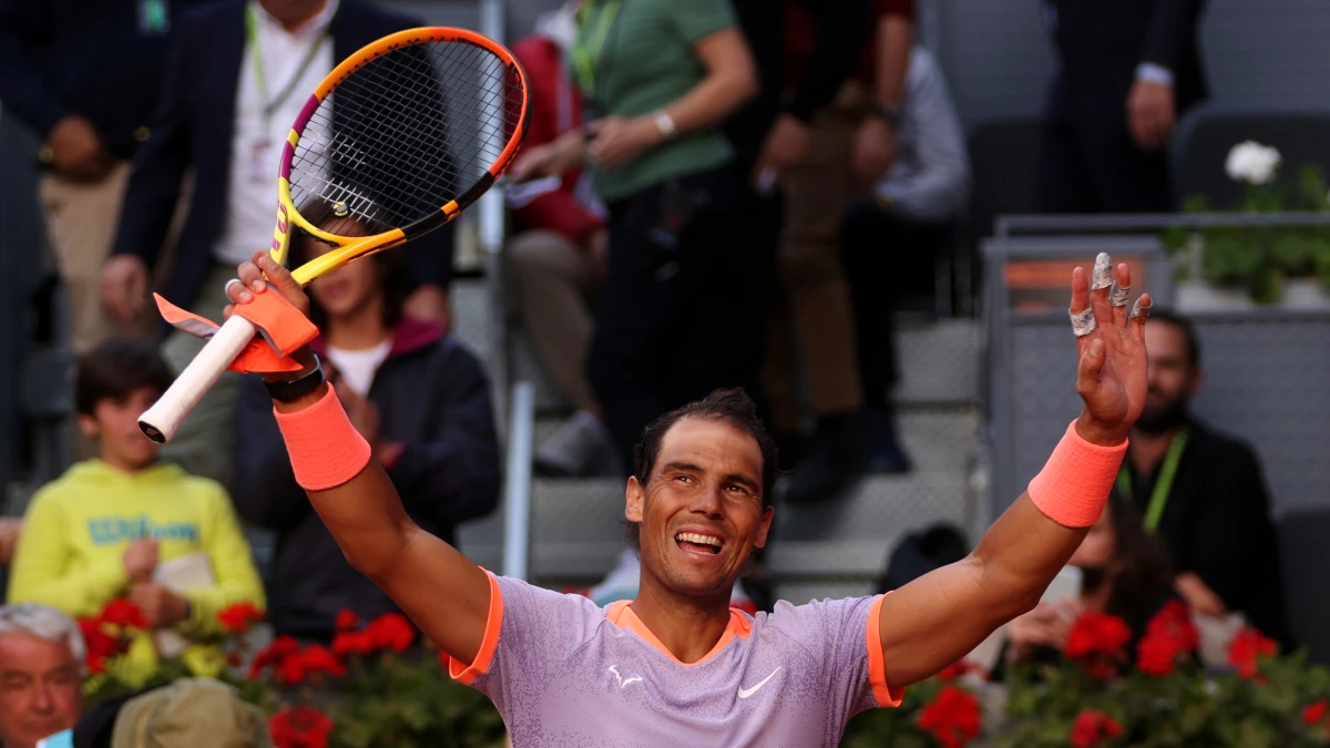 Nadal Begins Madrid Farewell With Victory Over Teen Blanch 