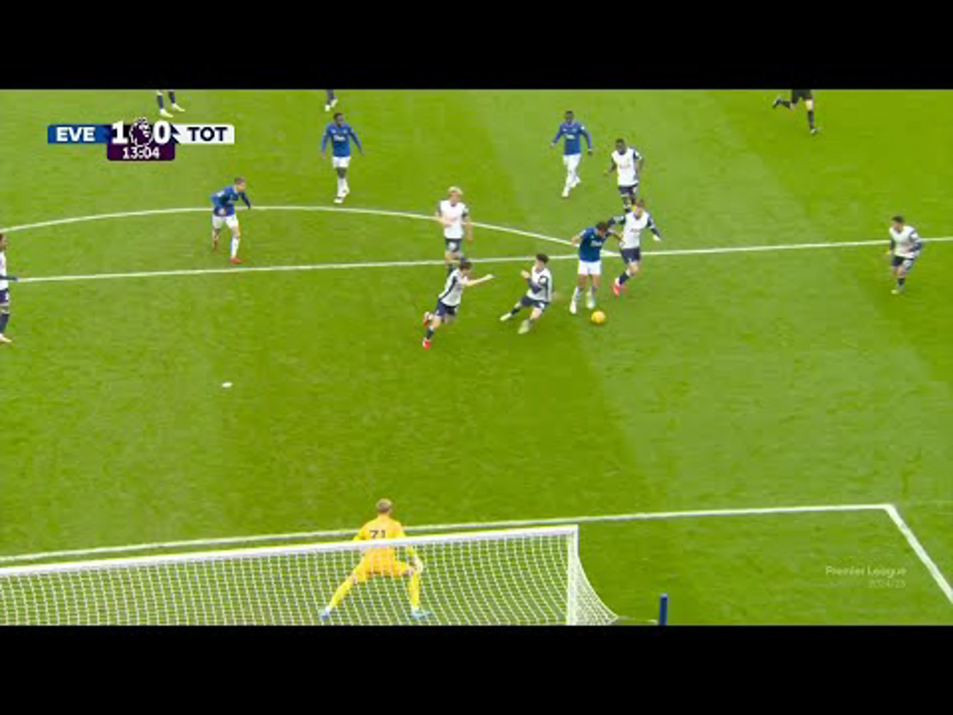 Dominic Calvert-Lewin | 13ᵗʰ Minute Goal v Tottenham