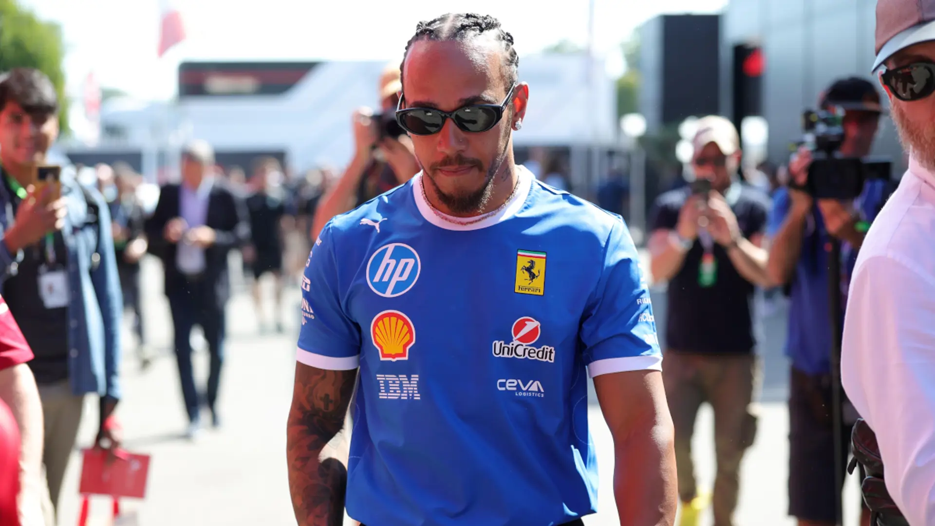Car-crash season with Ferrari weighing on Hamilton ahead of Monza homecoming
