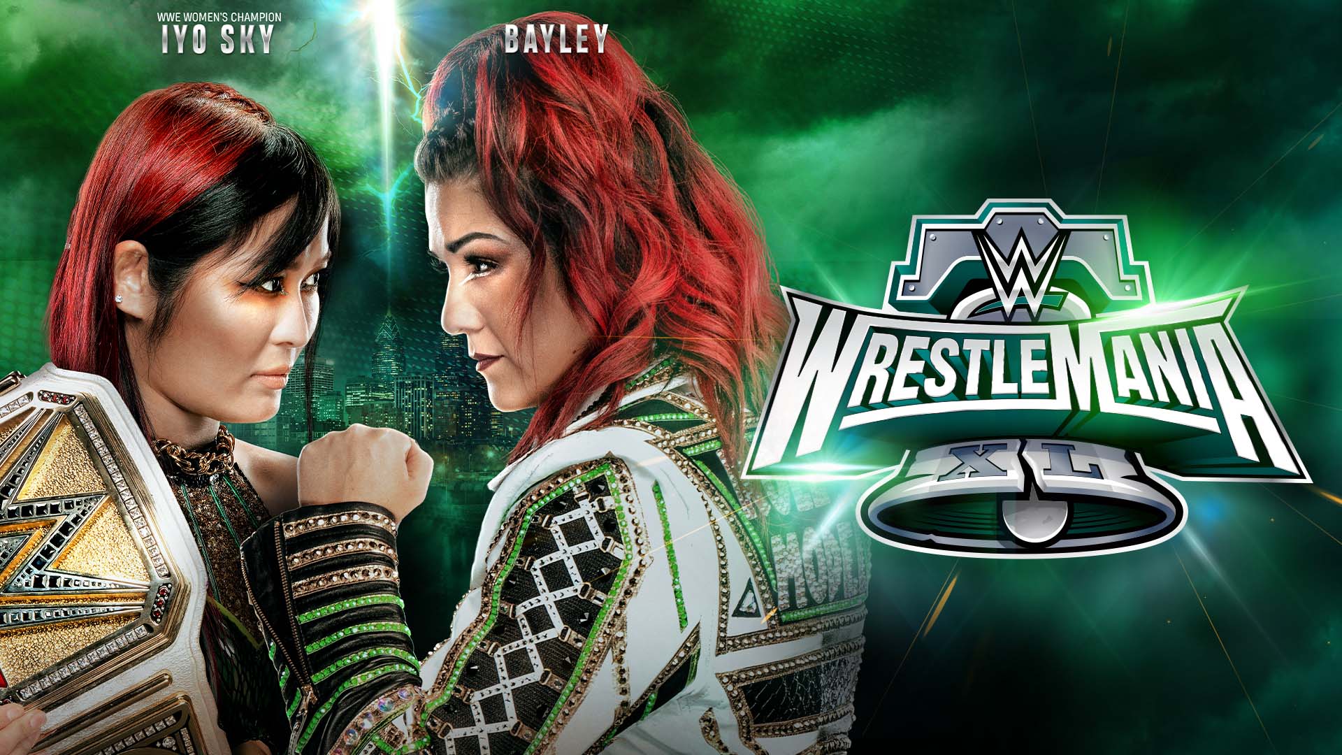 Iyo Sky vs. Bayley for the WWE Women's Championship