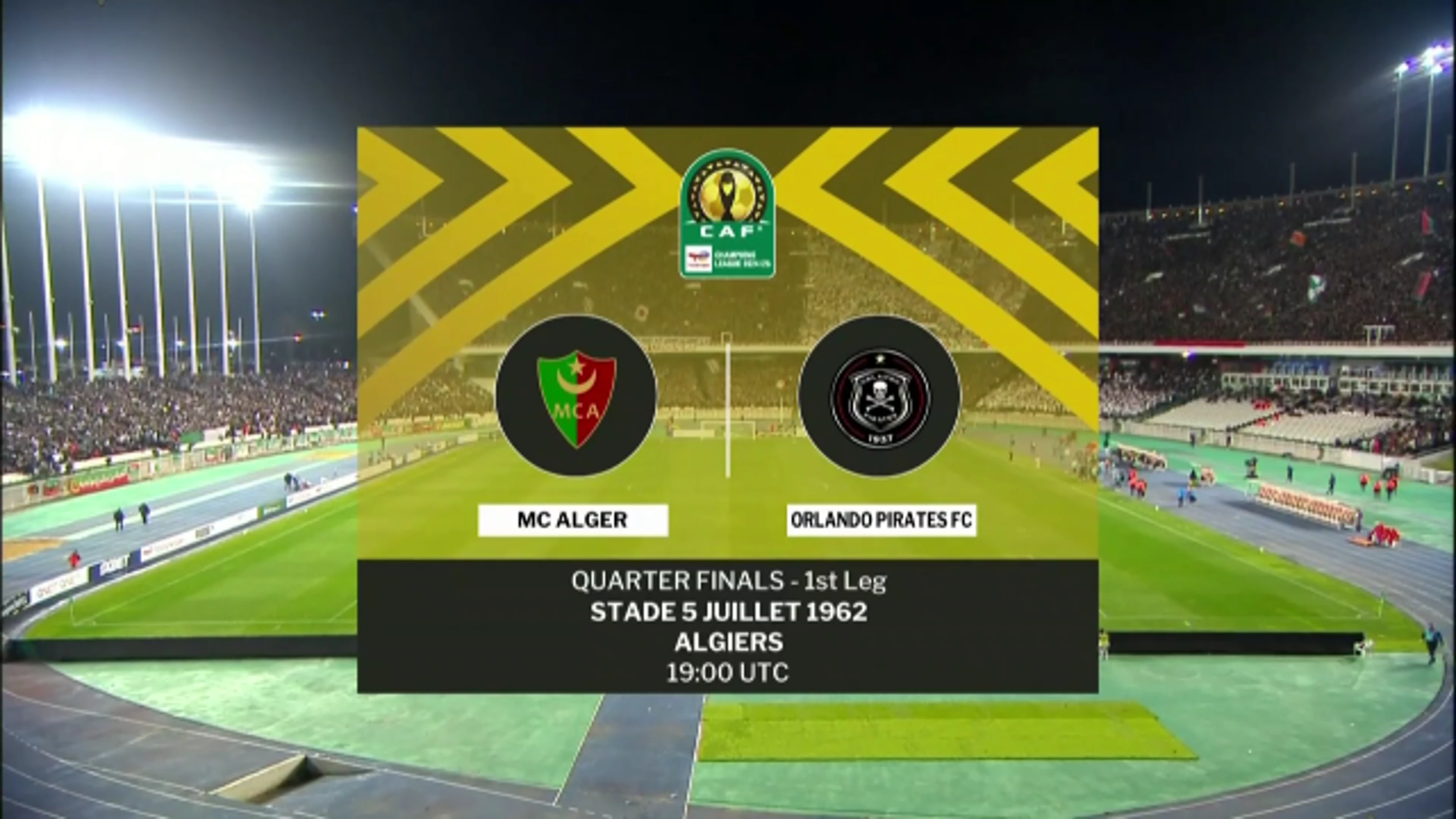 MC Alger v Orlando Pirates | Match Highlights | CAF Champions League