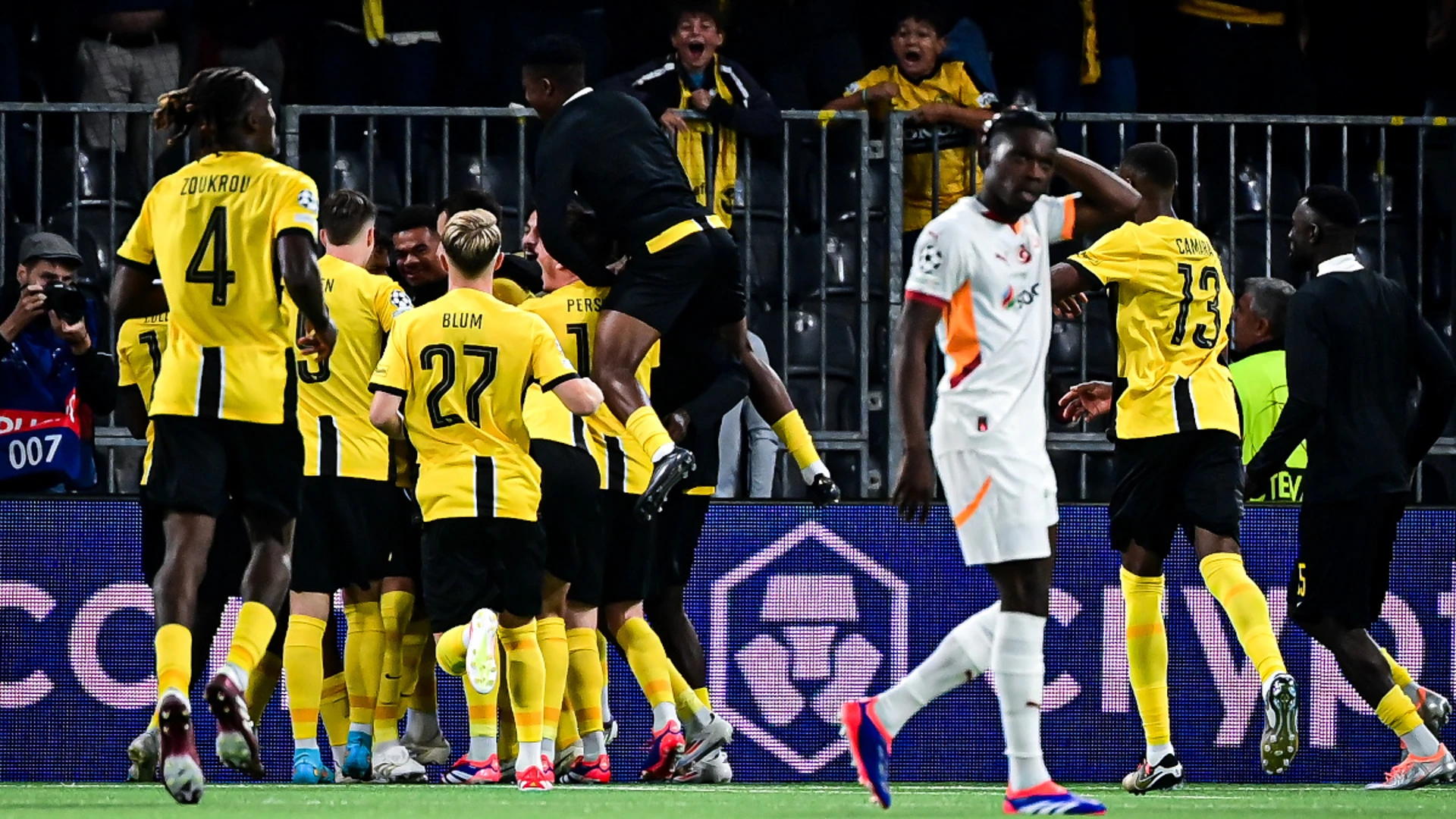 Young Boys beat Galatasaray in Champions League qualifying