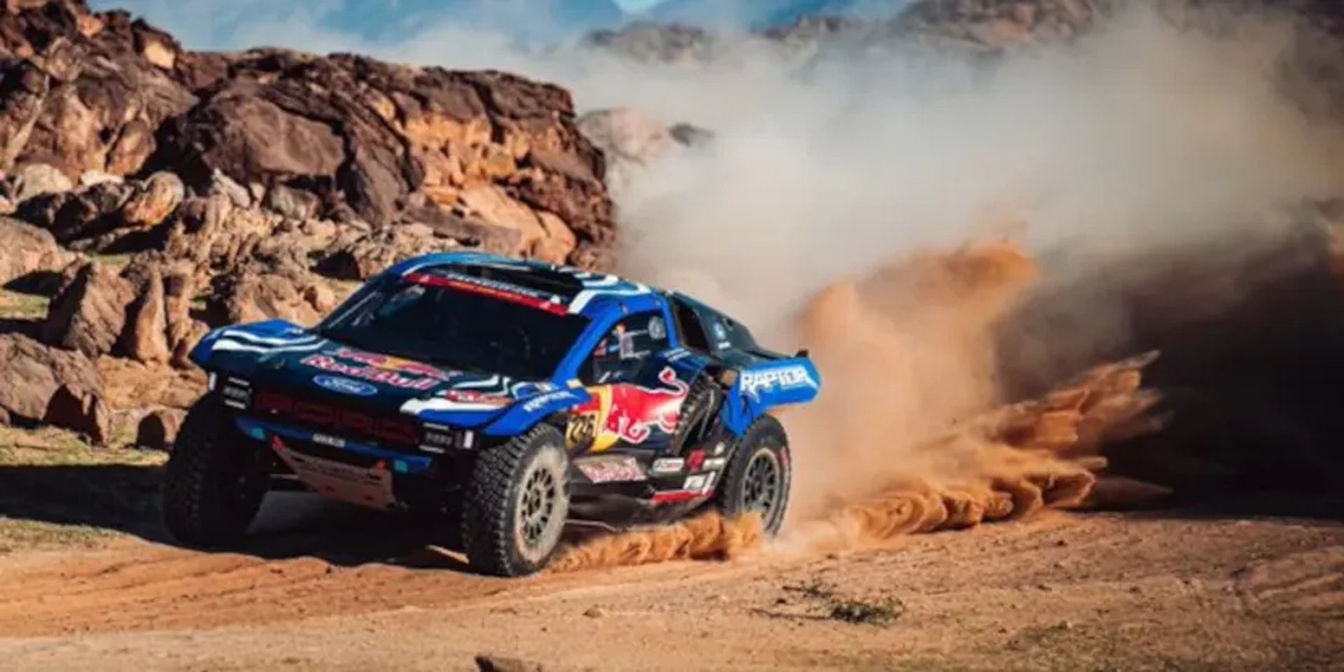 PRELUDE TO RALLY: Ekstrom wins Dakar prologue in Ford one-two