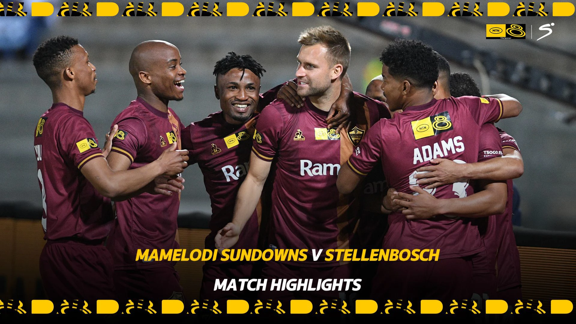 Mamelodi Sundowns v Stellenbosch | Match in 3 Minutes | MTN8 | 1st Leg