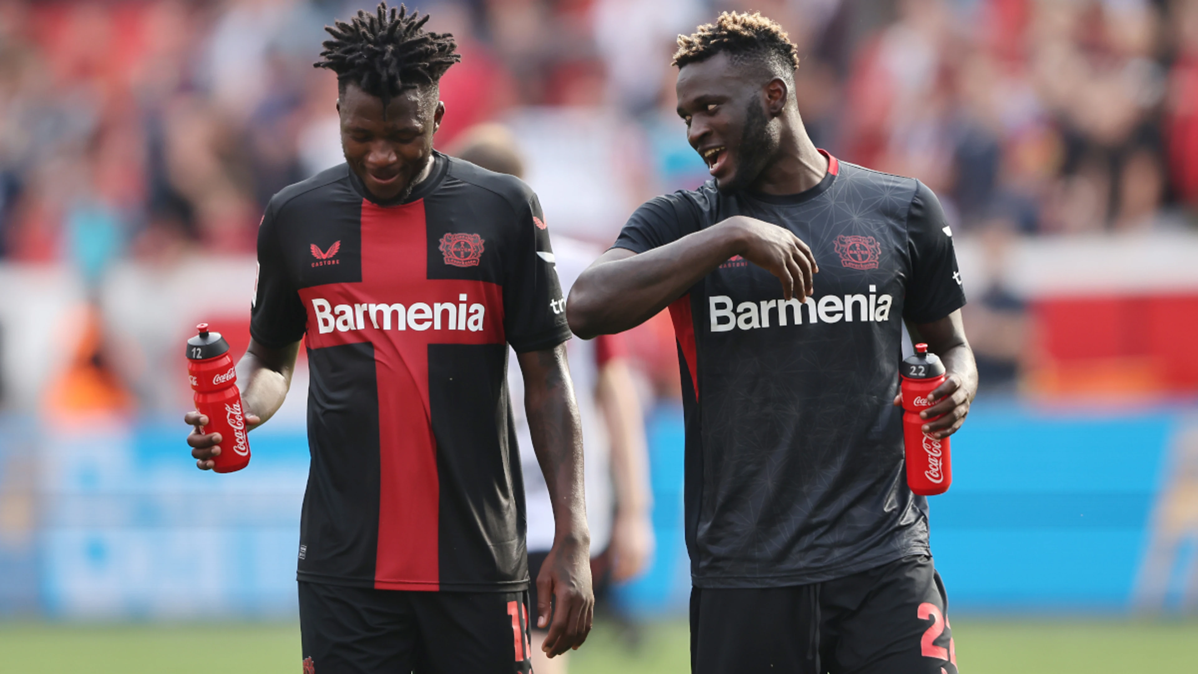 Boniface scores twice again as five-star Leverkusen crush Darmstadt