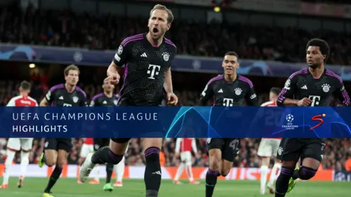 Arsenal v Bayern Munich | QF | 1st Leg | Match Highlights | UEFA Champions League