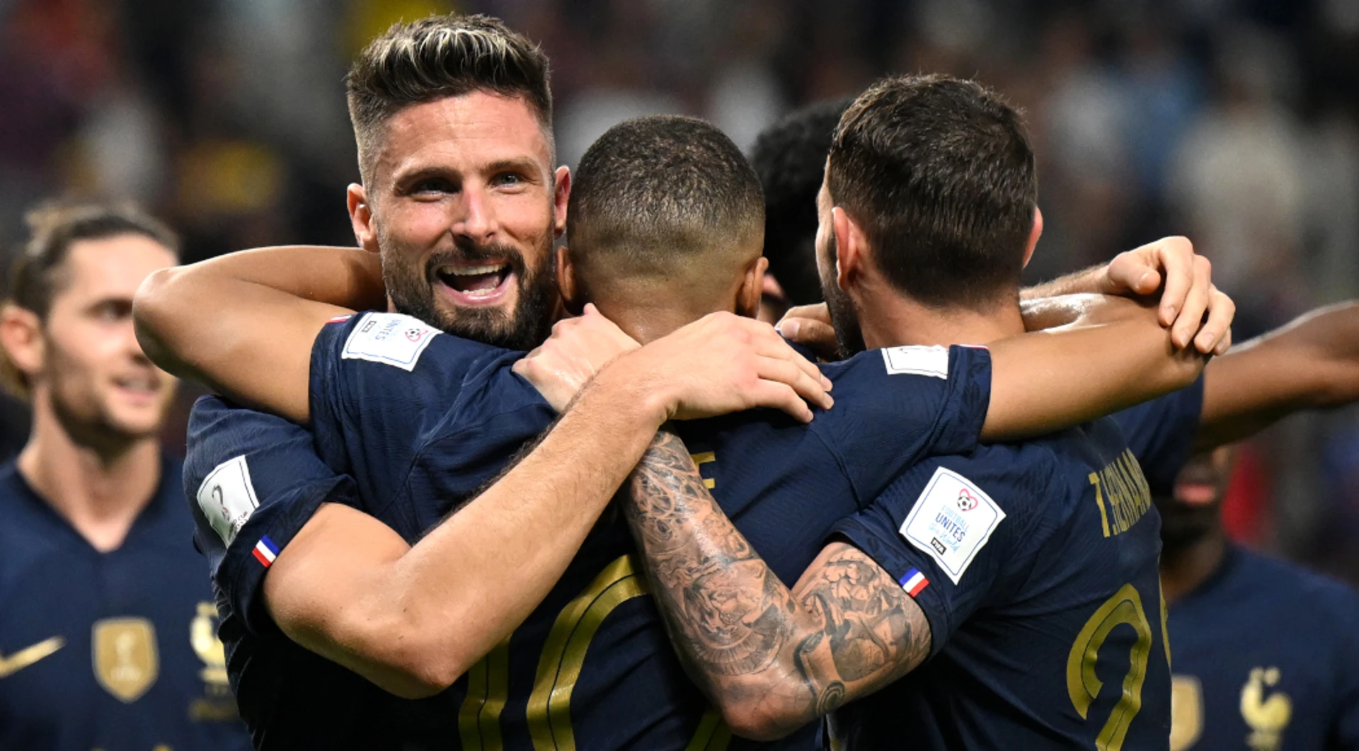 Giroud profits from Benzema blow to match Henry's goals record