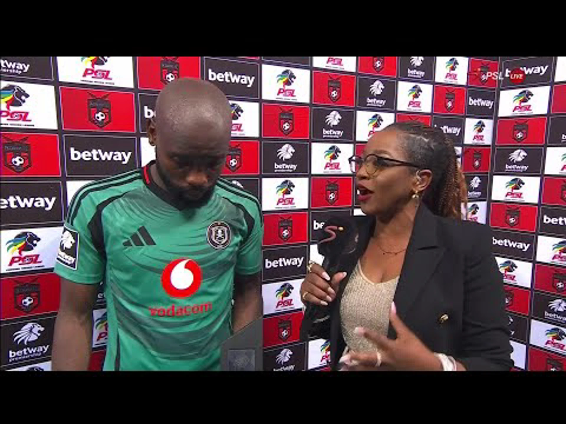 Makhehlene Makhaula post match reaction | TS Galaxy v Orlando Pirates