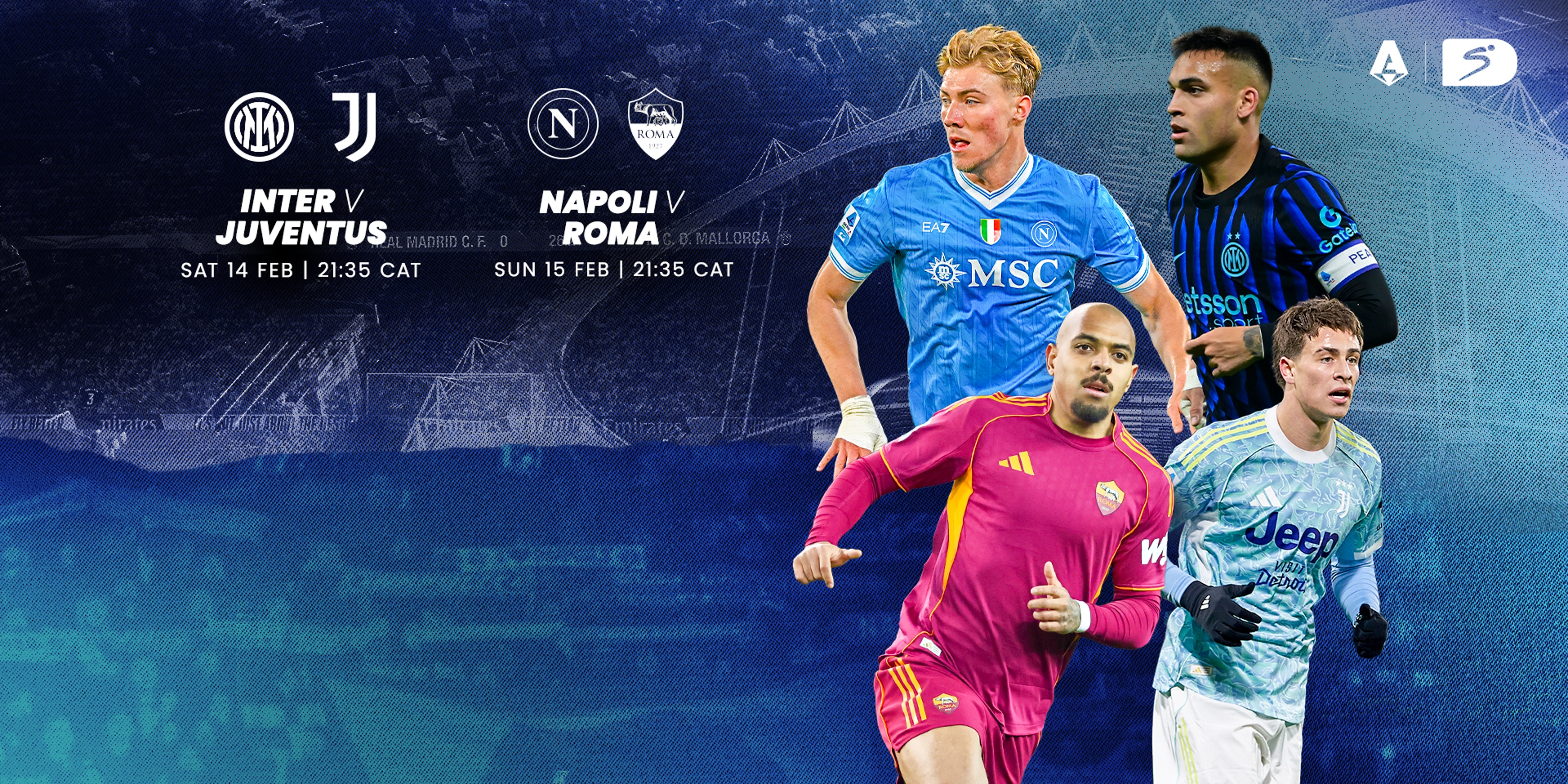 Inter await Juve as top guns go toe-to-toe in Serie A