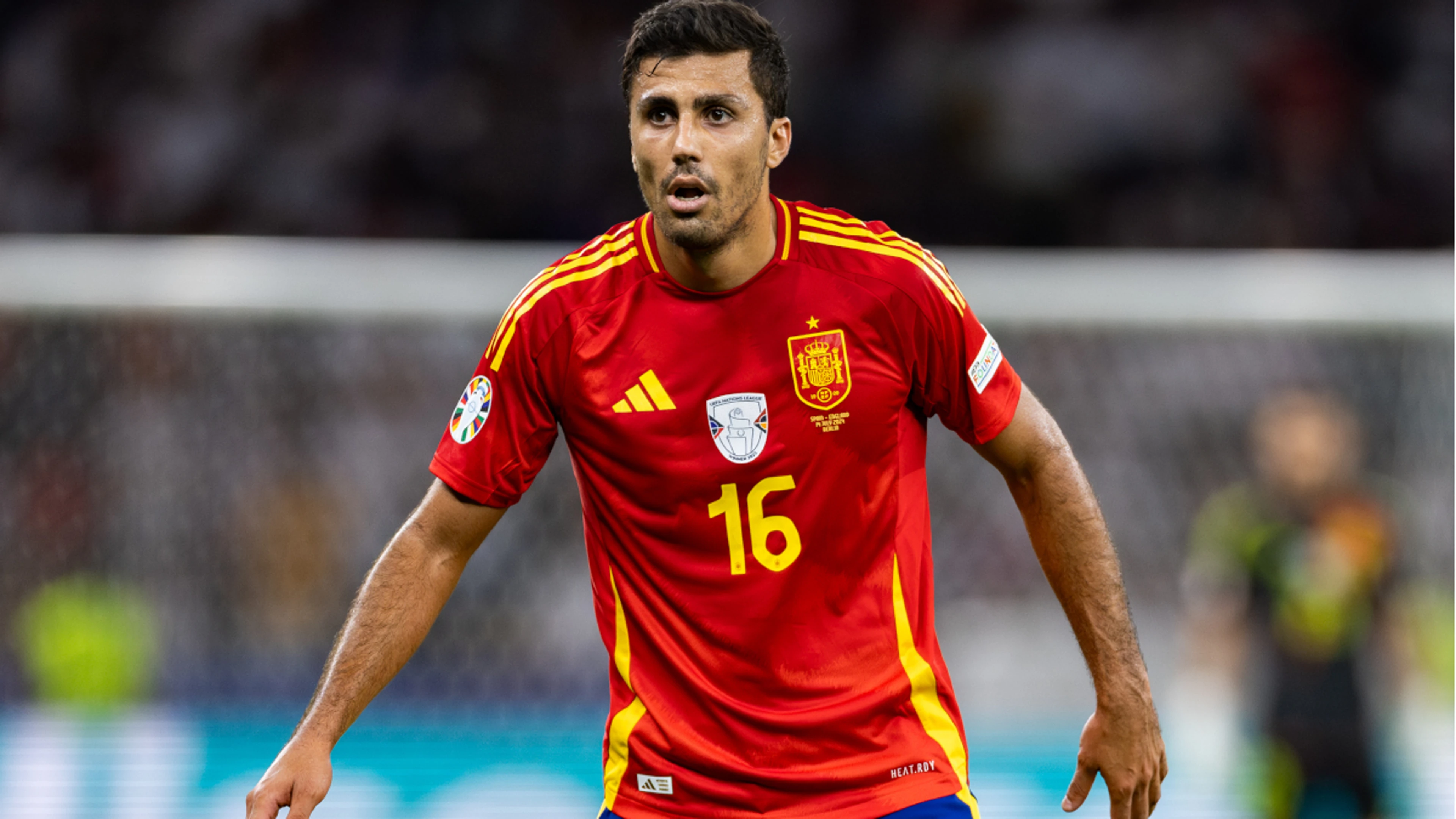 Man City's Rodri out of Spain squad after injury