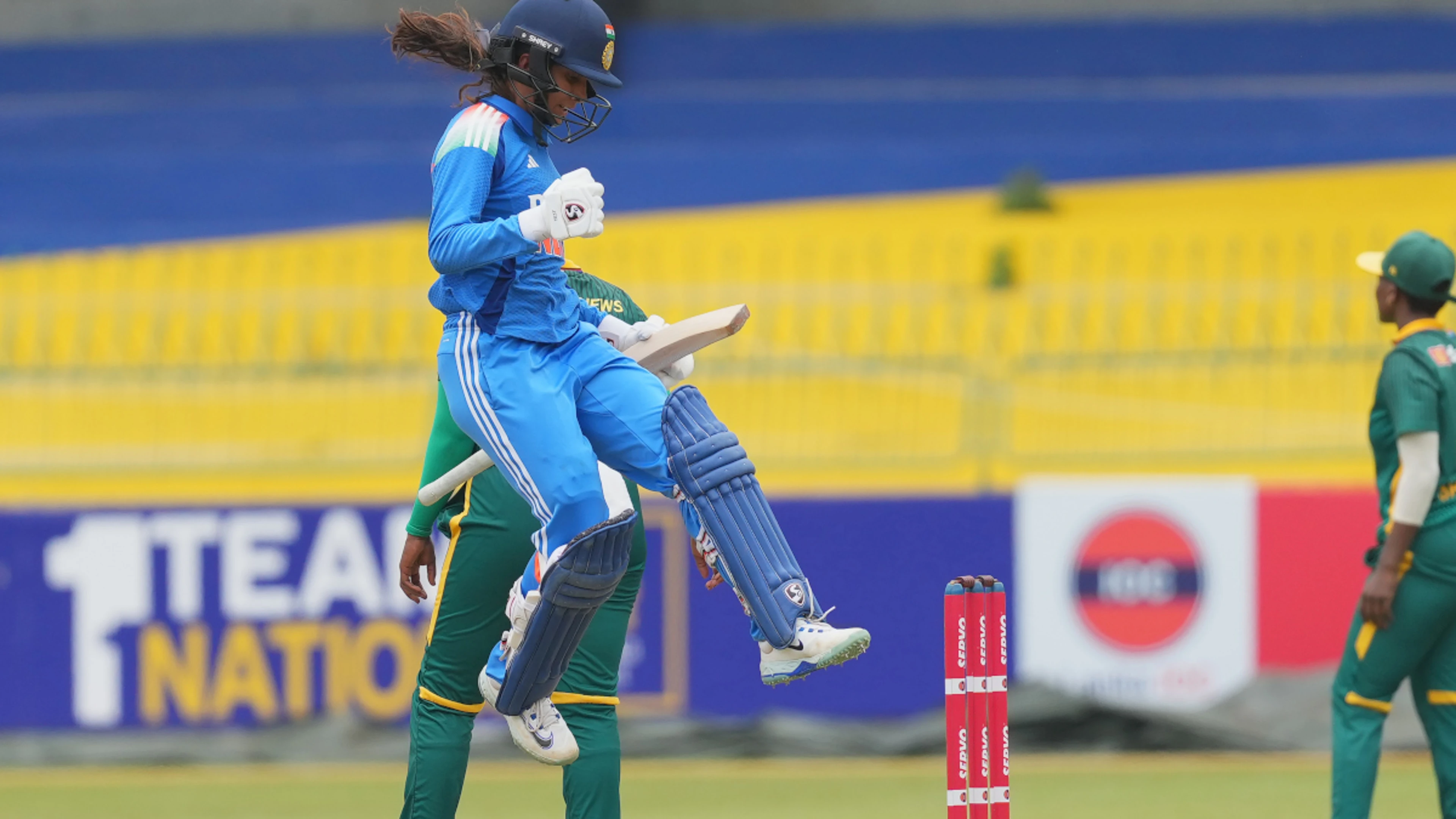 Rodrigues and India knock South Africa out of Tri-Nations Cup