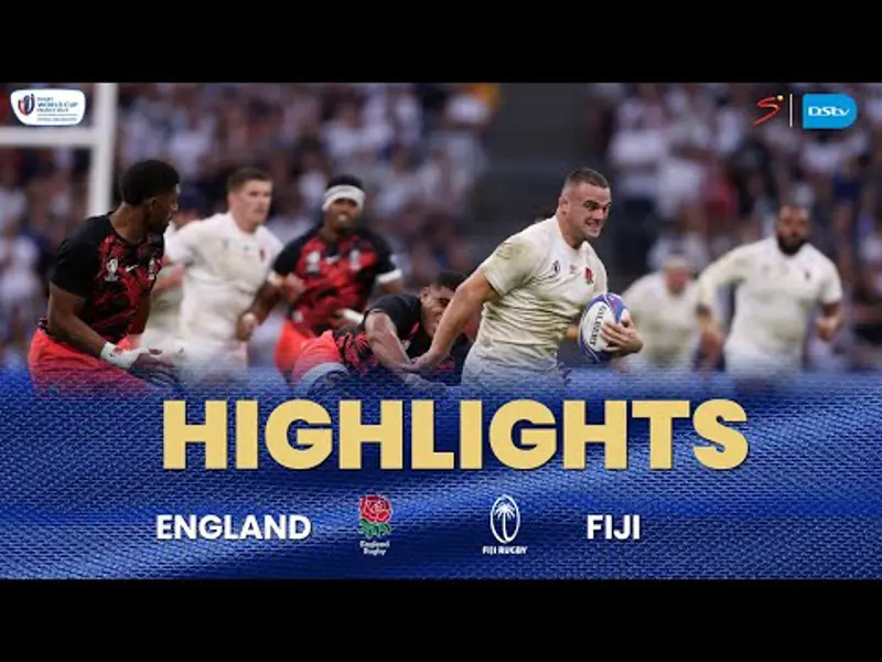 England v Fiji | Match Highlights | Rugby World Cup 2023 | Quarter Finals