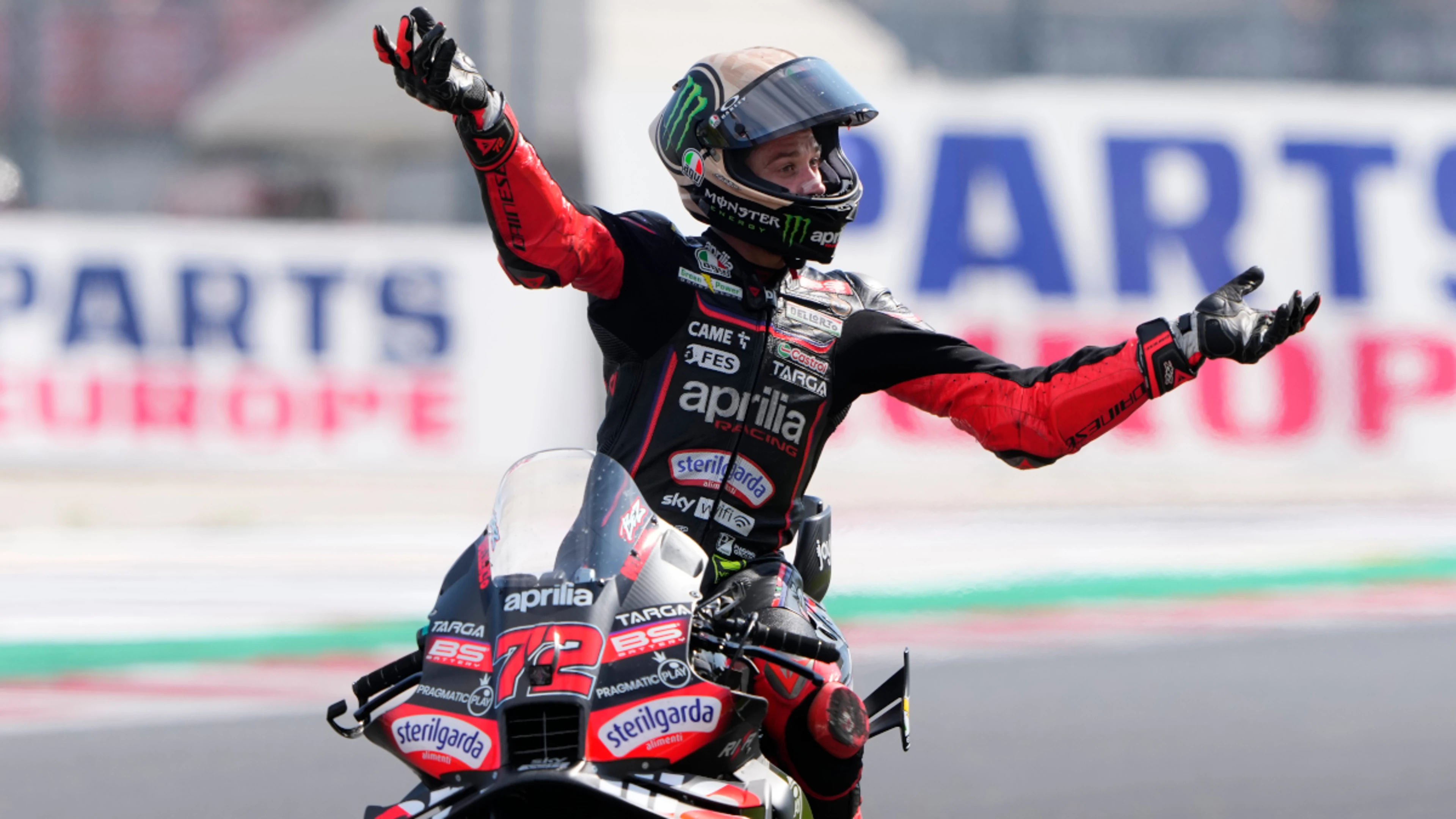 Bezzecchi wins San Marino MotoGP sprint as Marc Marquez crashes out