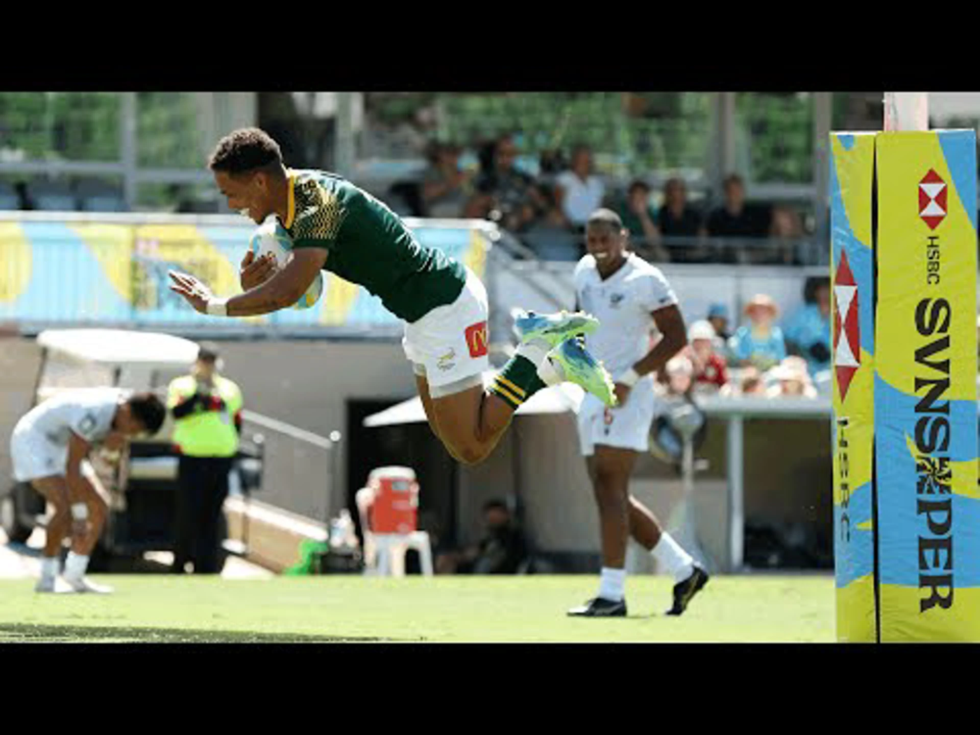 South Africa v USA | Match Highlights | World Rugby HSBC Sevens Series Perth