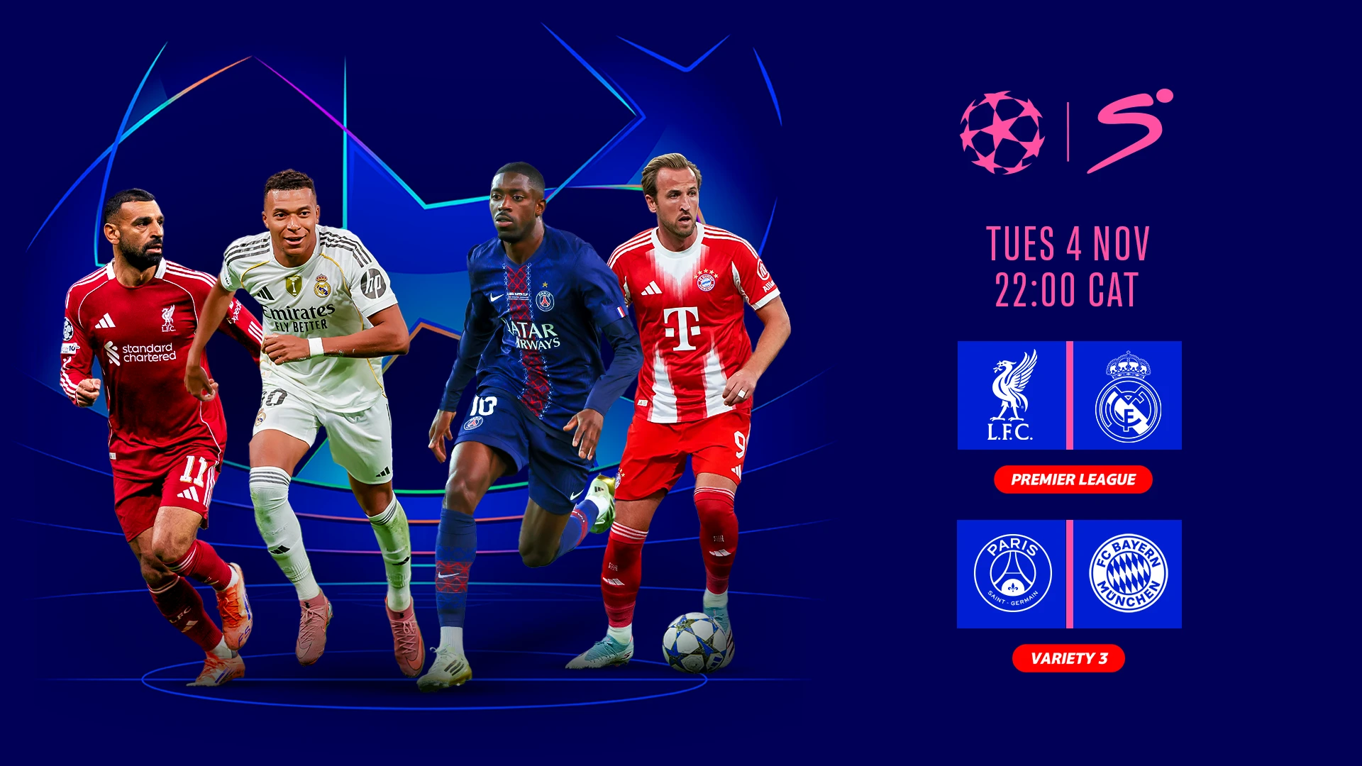 UCL MATCH WEEK 4: Liverpool v Real and PSG v Bayern headline Tuesday action