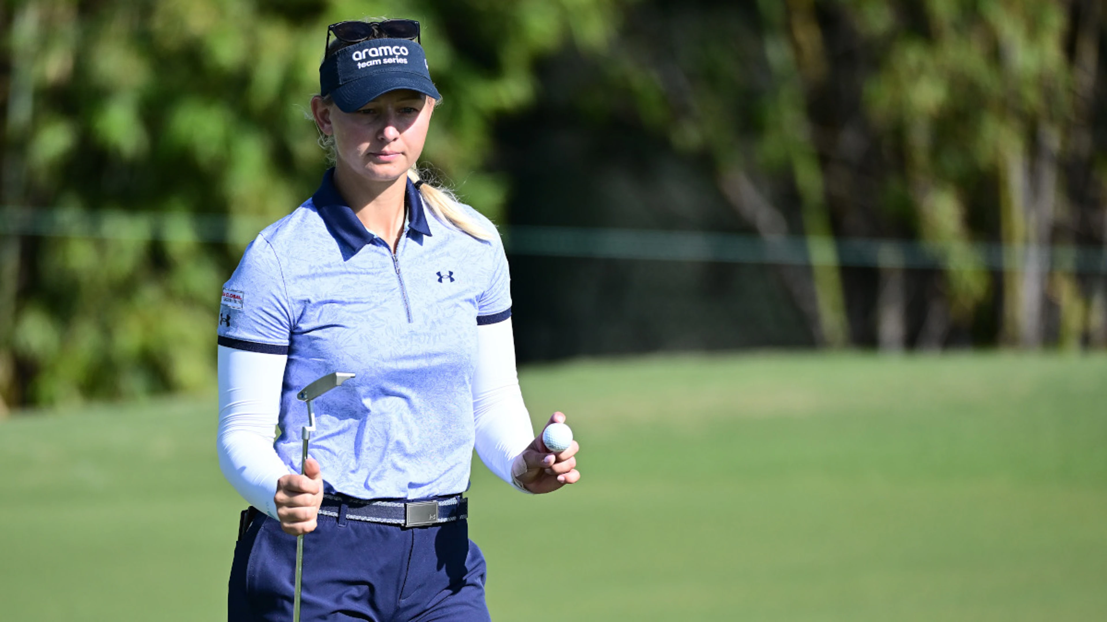 Emily Kristine Pedersen noses in front at The Annika