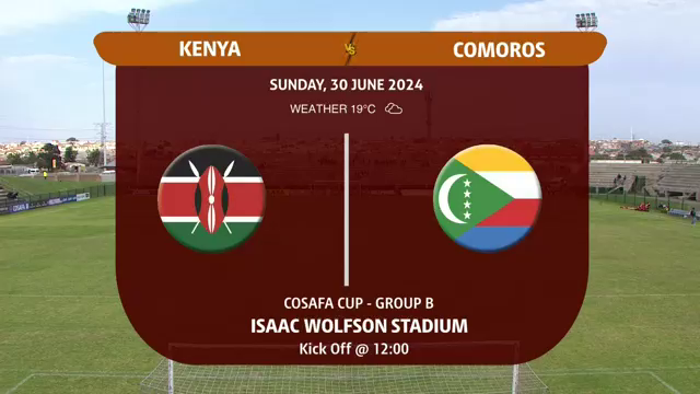 Kenya V Comoros | Match Highlights | COSAFA Cup - Group B | SuperSport