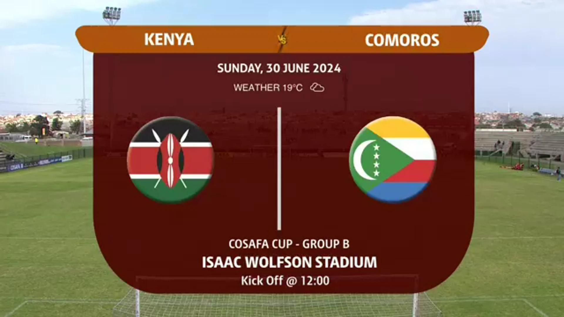 Kenya v Comoros | Match Highlights | COSAFA Cup - Group B
