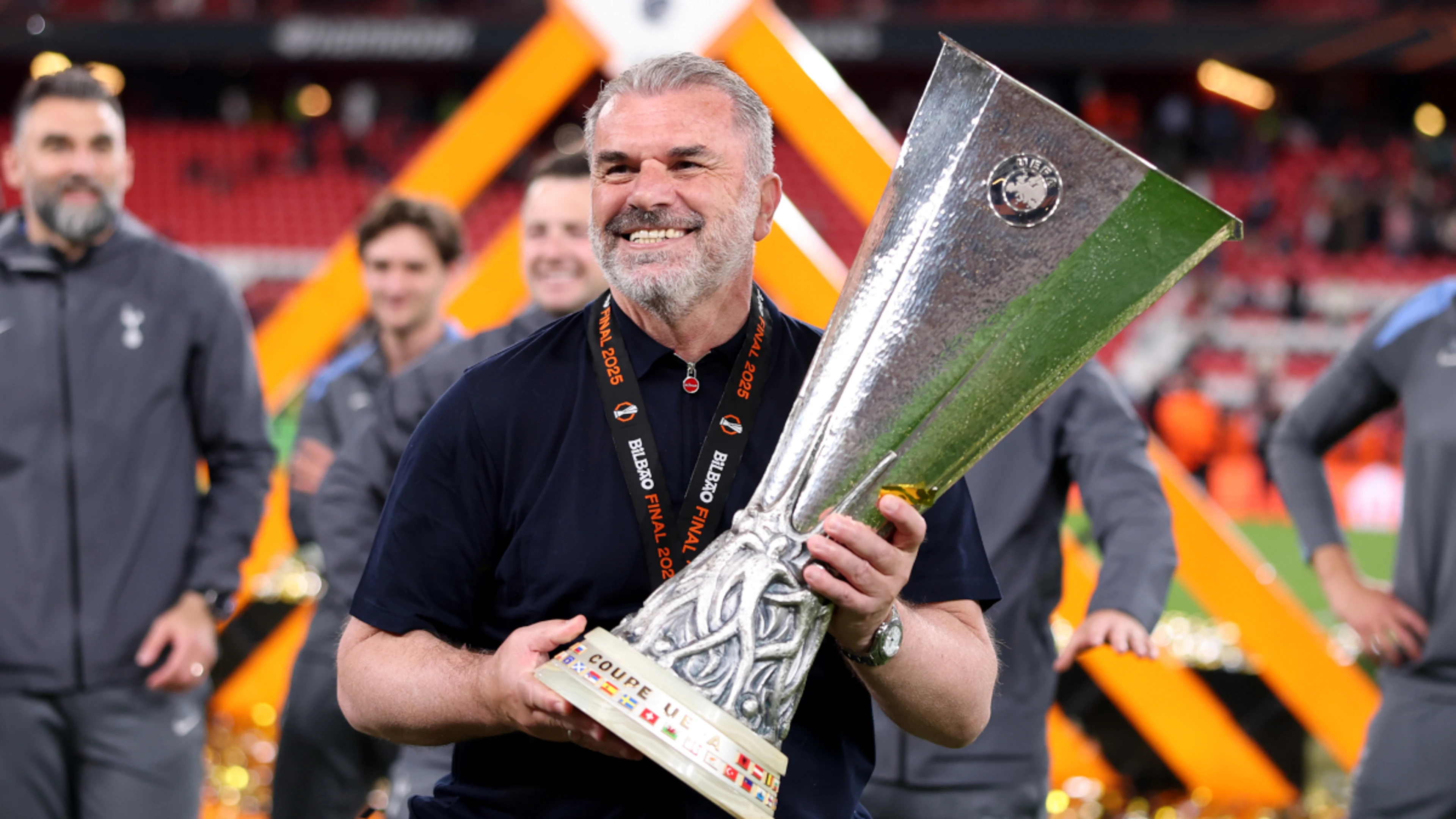 'Our legend': Australia football hails Europa-winning Postecoglou