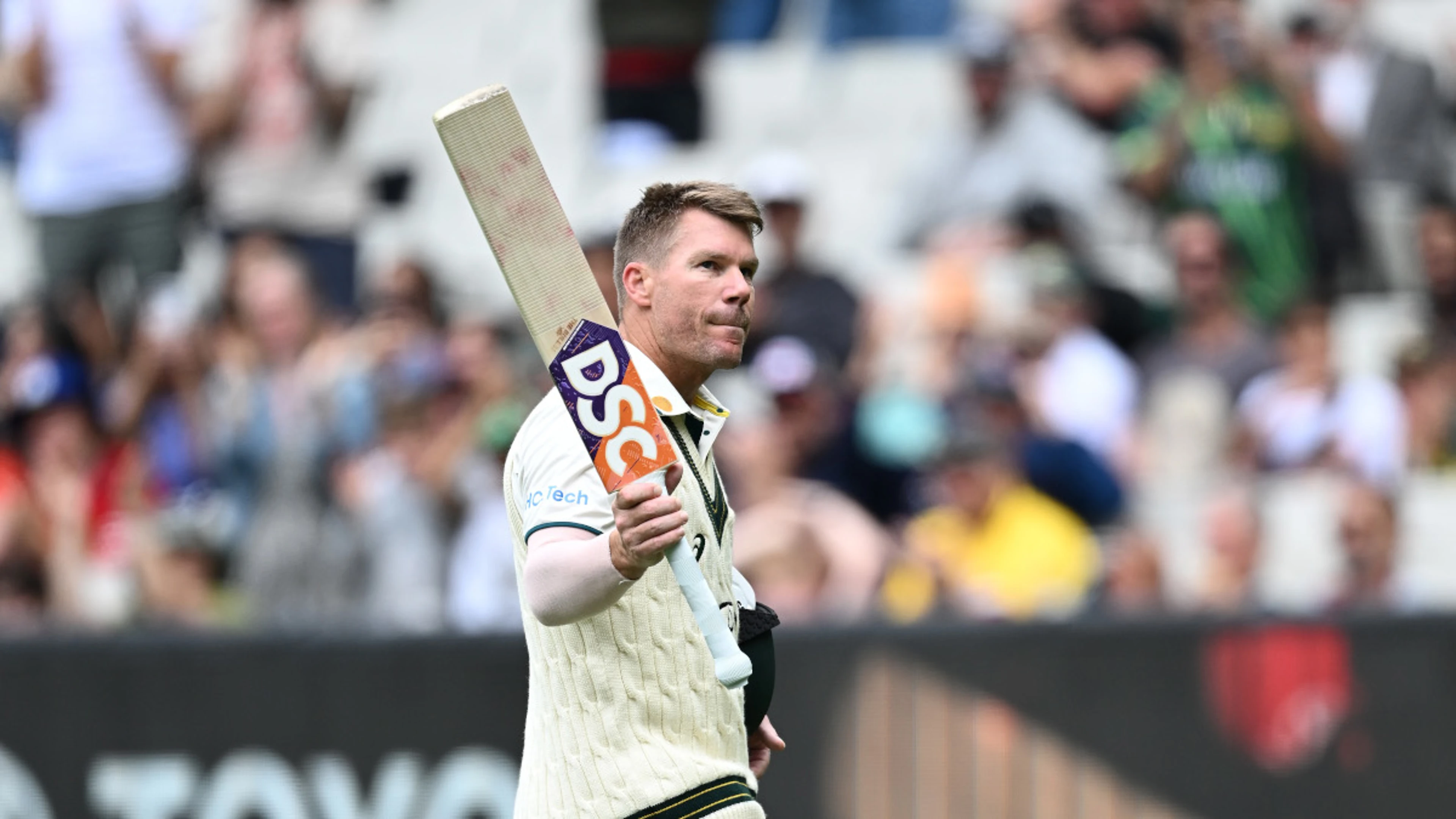 Polarising Warner draws curtain on 12-year test career