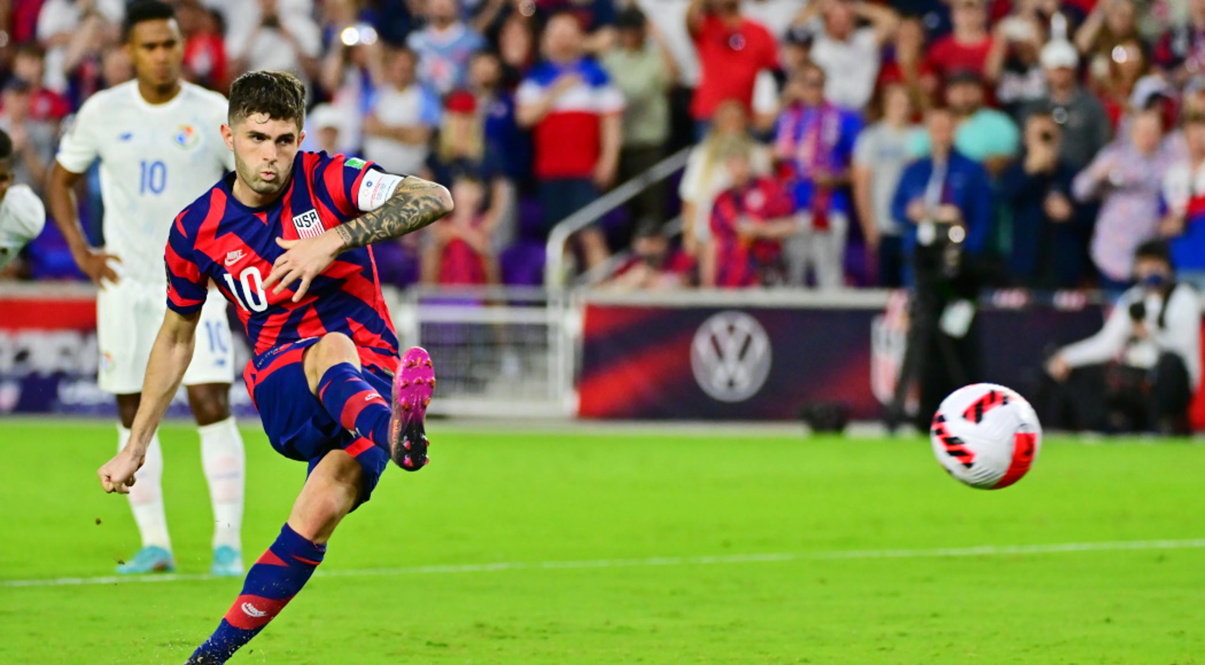 Pulisic treble as USA rout Panama to all-but seal World Cup berth