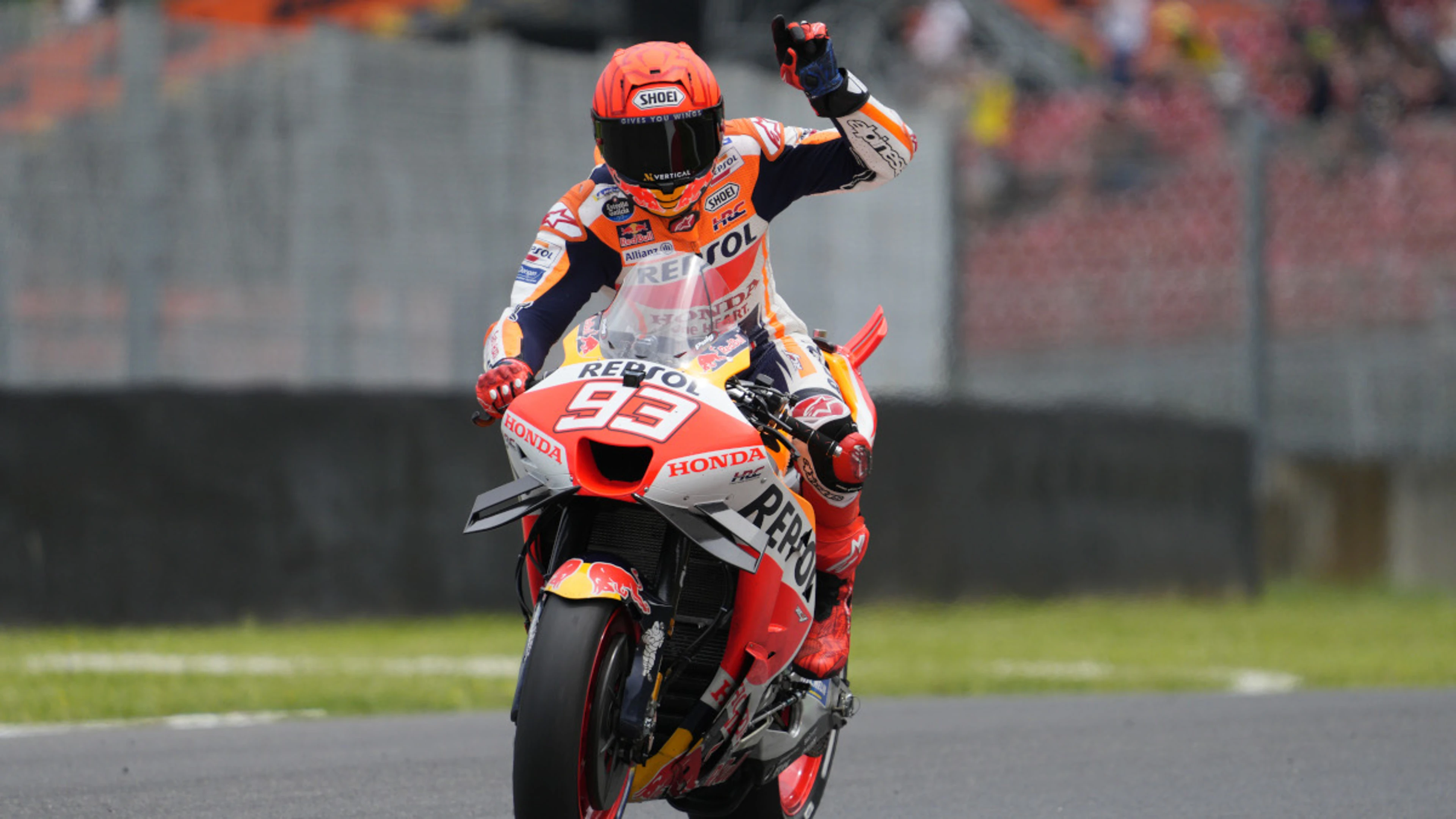 Marquez 'main contender' at German MotoGP-  leader Bagnaia