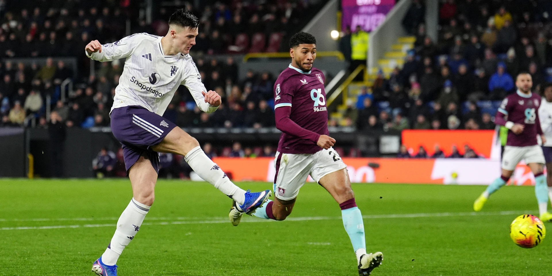 Sesko double but Man United held to  draw at lowly Burnley