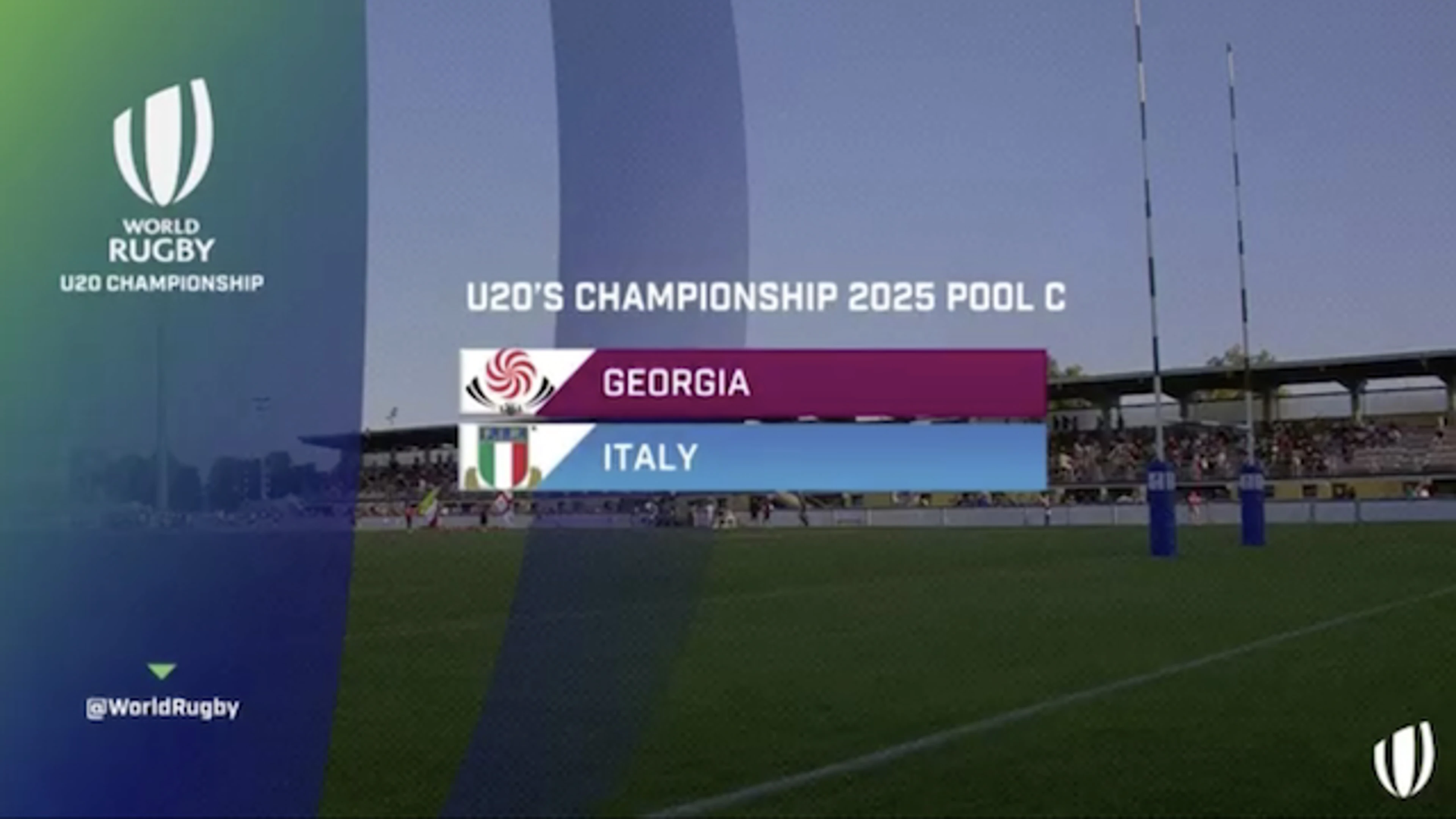 Georgia v Italy | Match Highlights | World Rugby Under 20 Championship