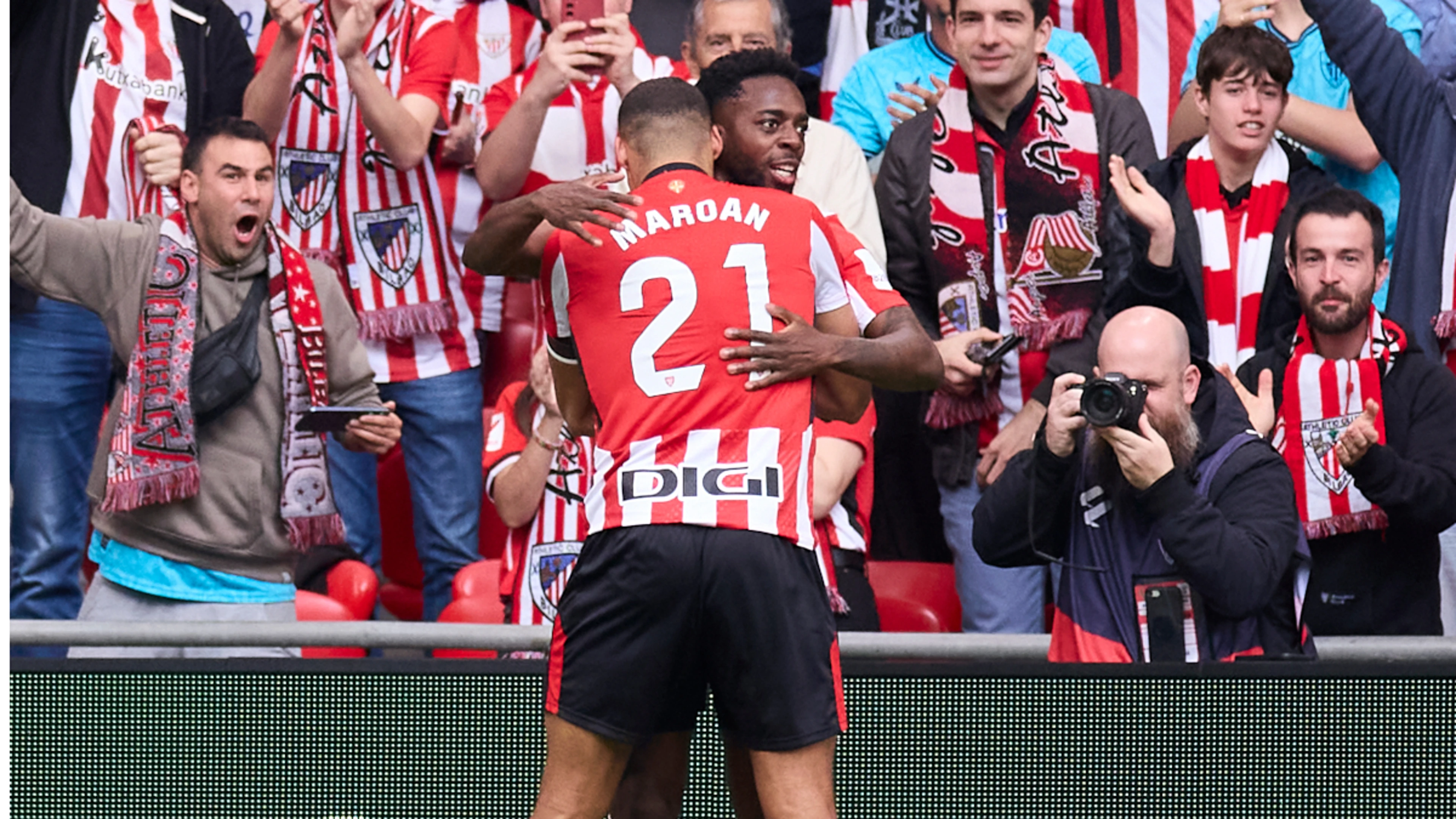 Bilbao edge Las Palmas to close on Champions League qualification
