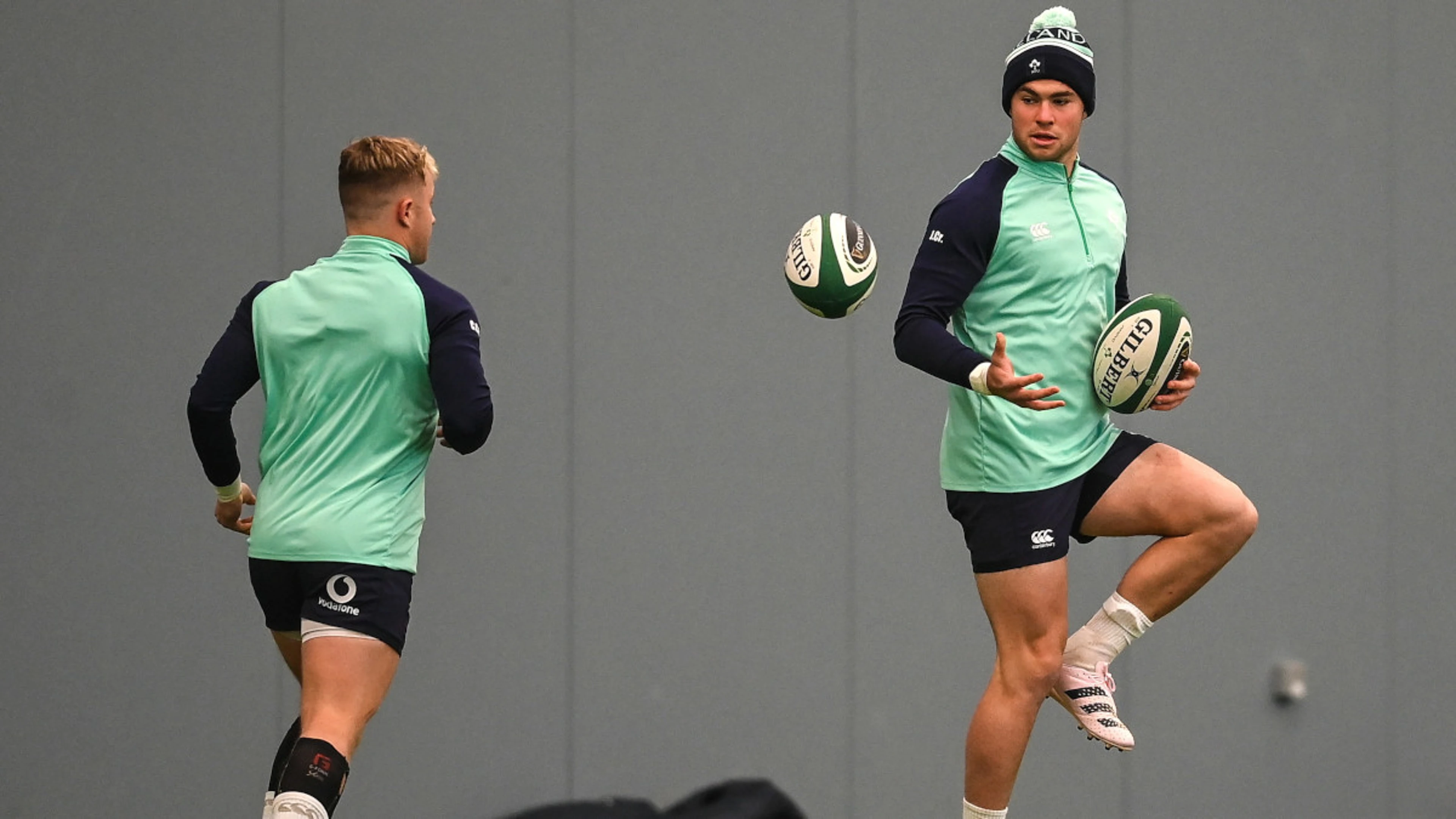 Farrell opts for youthful half-back partnership for Italy test