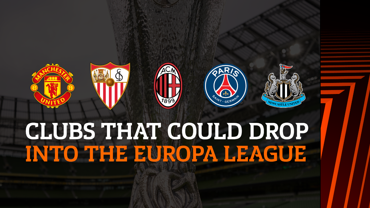 UCL clubs that could be relegated to Europa LeagueÂ