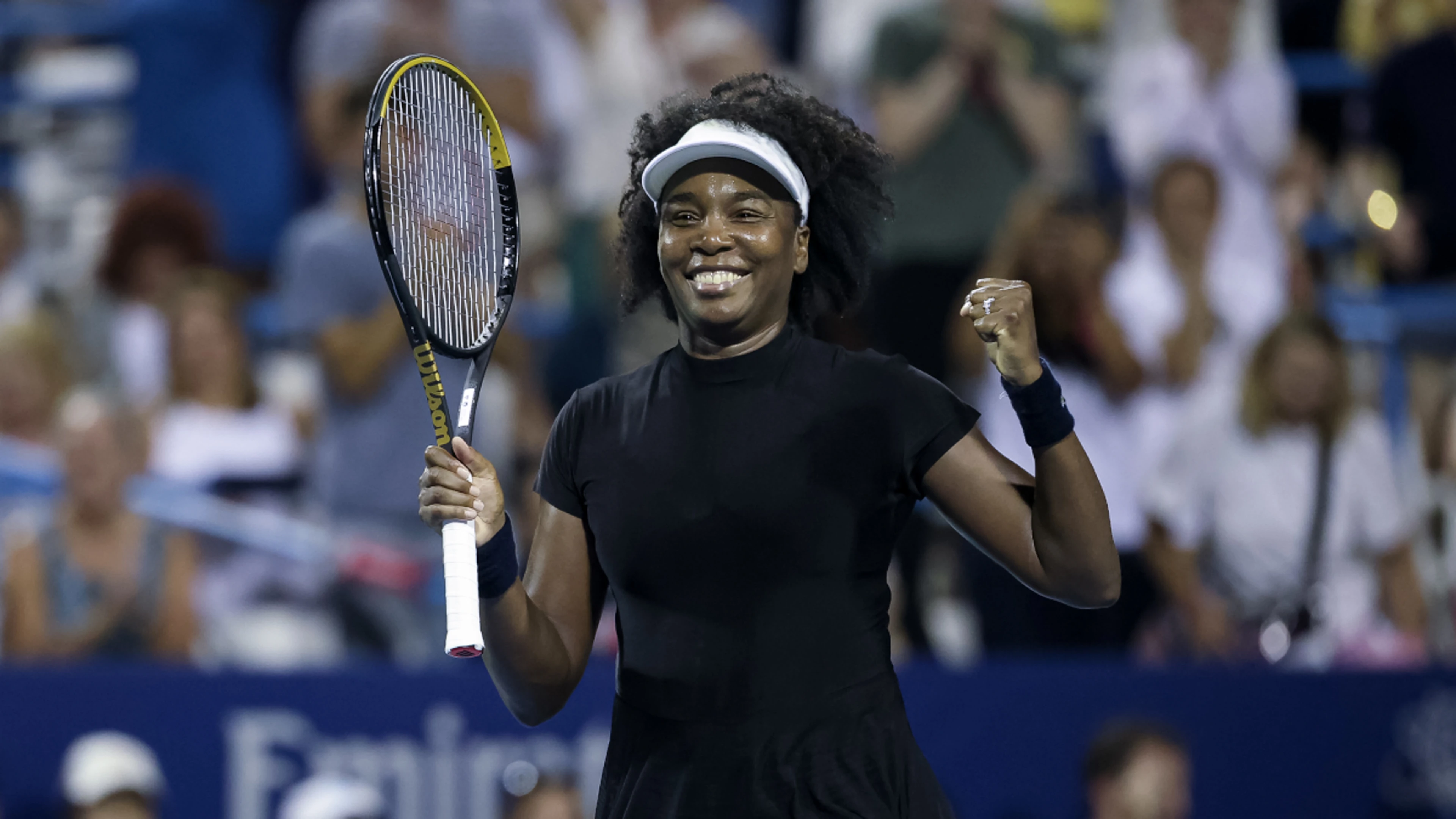 Venus wins in return, Osaka to face Raducanu at DC Open