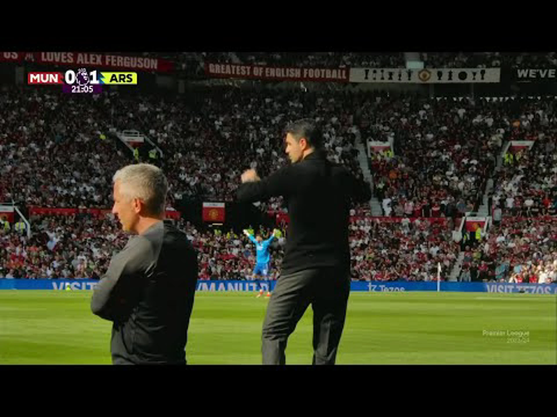 Leandro Trossard | 21ˢᵗ Minute Goal v Manchester United