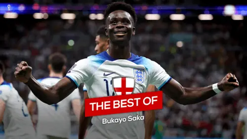2022 FIFA World Cup | Round of 16 | England v Senegal | Bukayo Saka